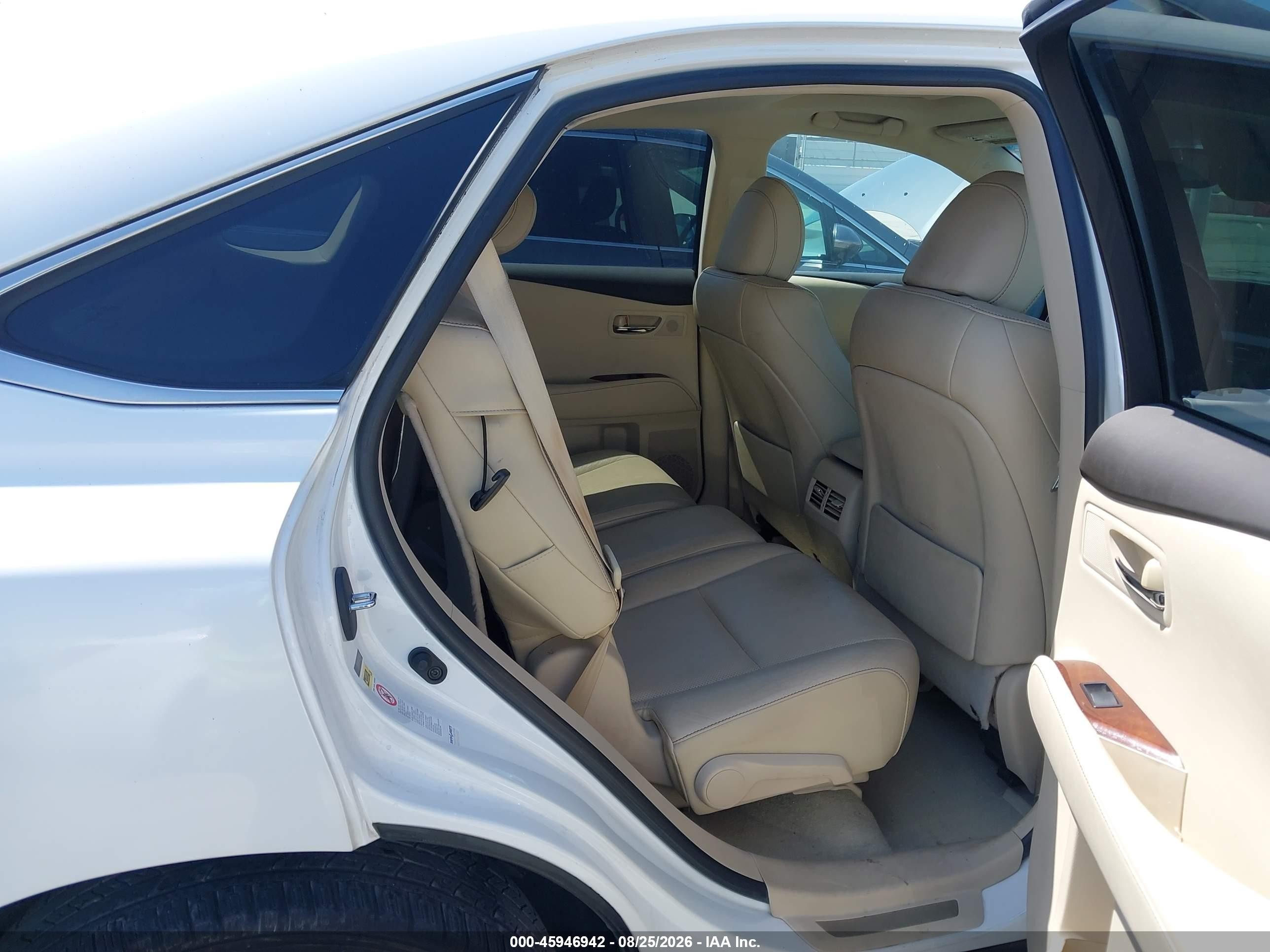 2013 Lexus Rx 350 White vin: 2T2ZK1BA1DC094006