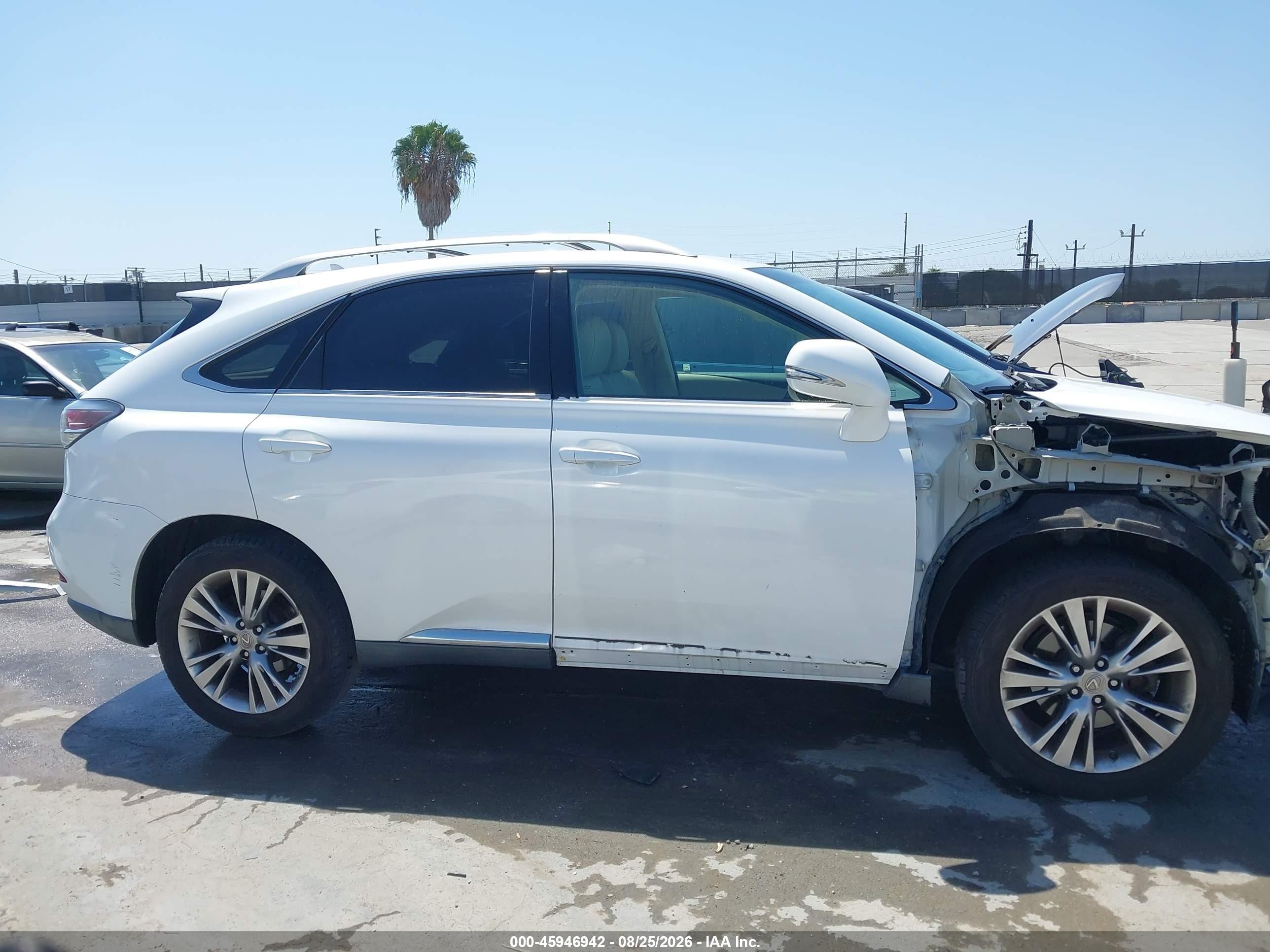 2013 Lexus Rx 350 White vin: 2T2ZK1BA1DC094006