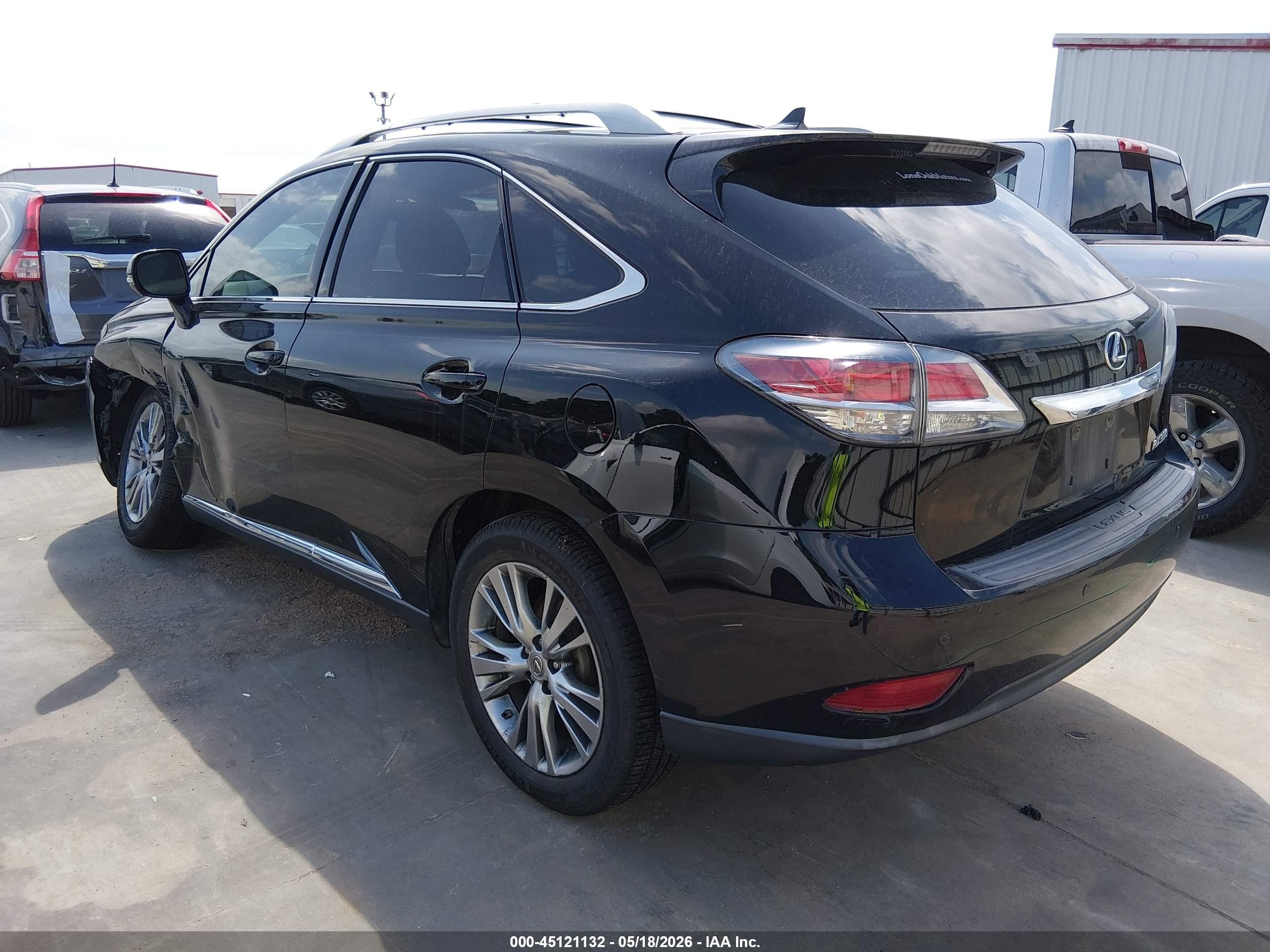 2013 Lexus Rx 350   Black vin: 2T2ZK1BA1DC096113