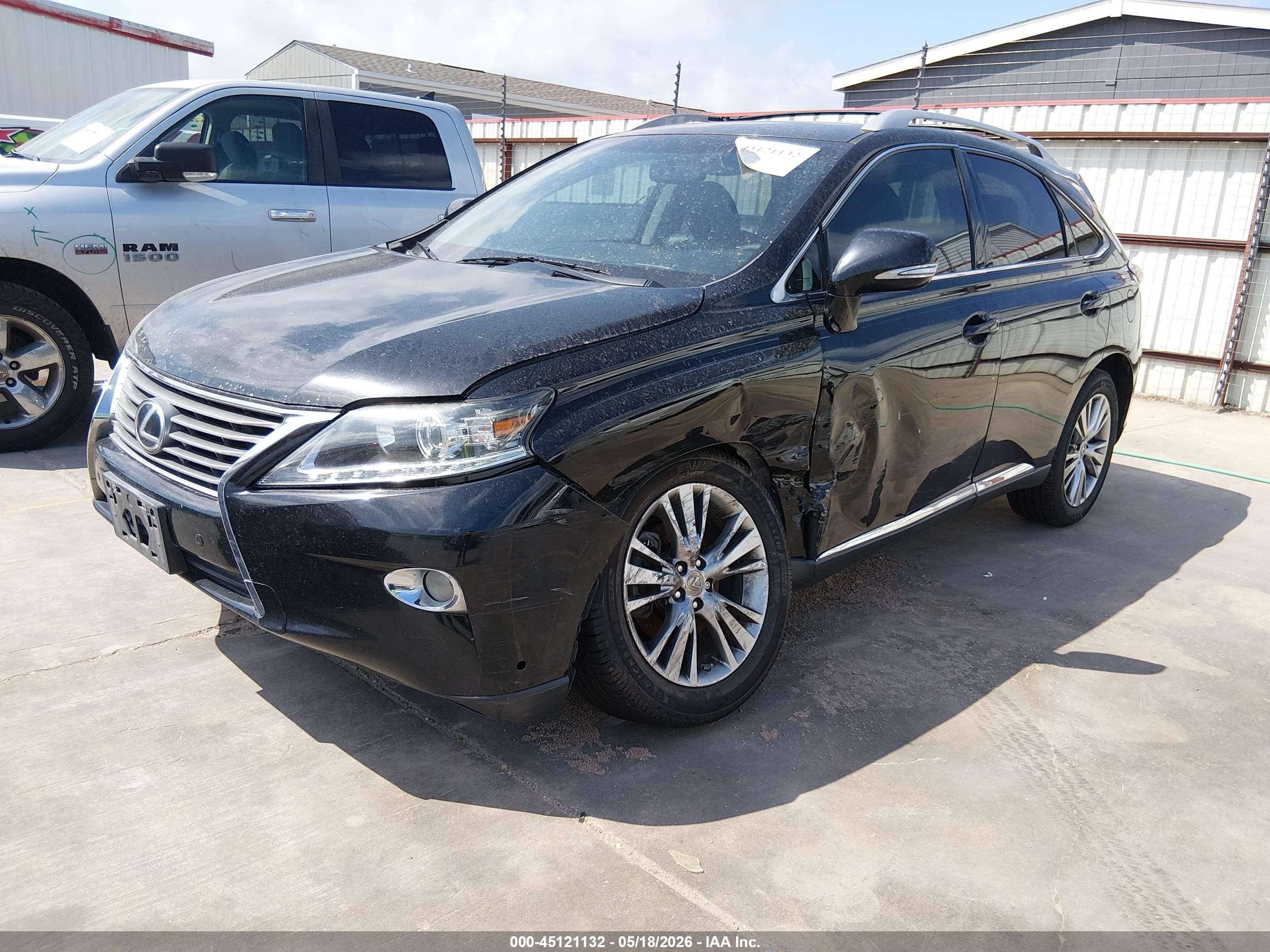 2013 Lexus Rx 350   Black vin: 2T2ZK1BA1DC096113