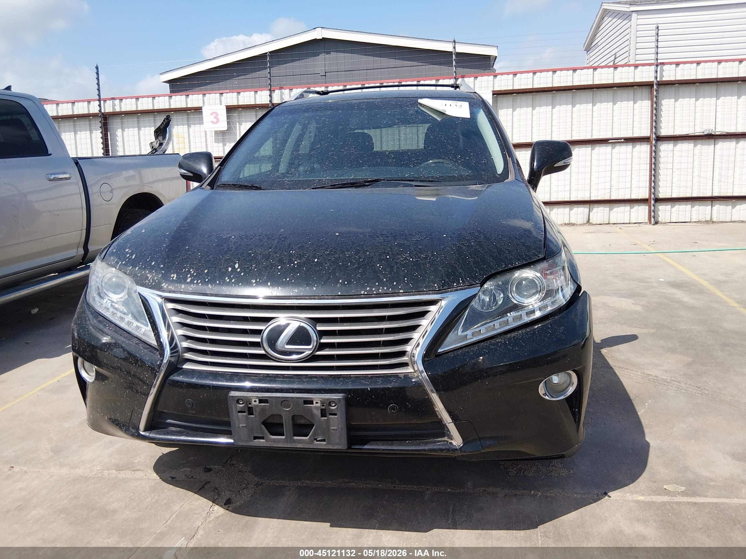 2013 Lexus Rx 350   Black vin: 2T2ZK1BA1DC096113