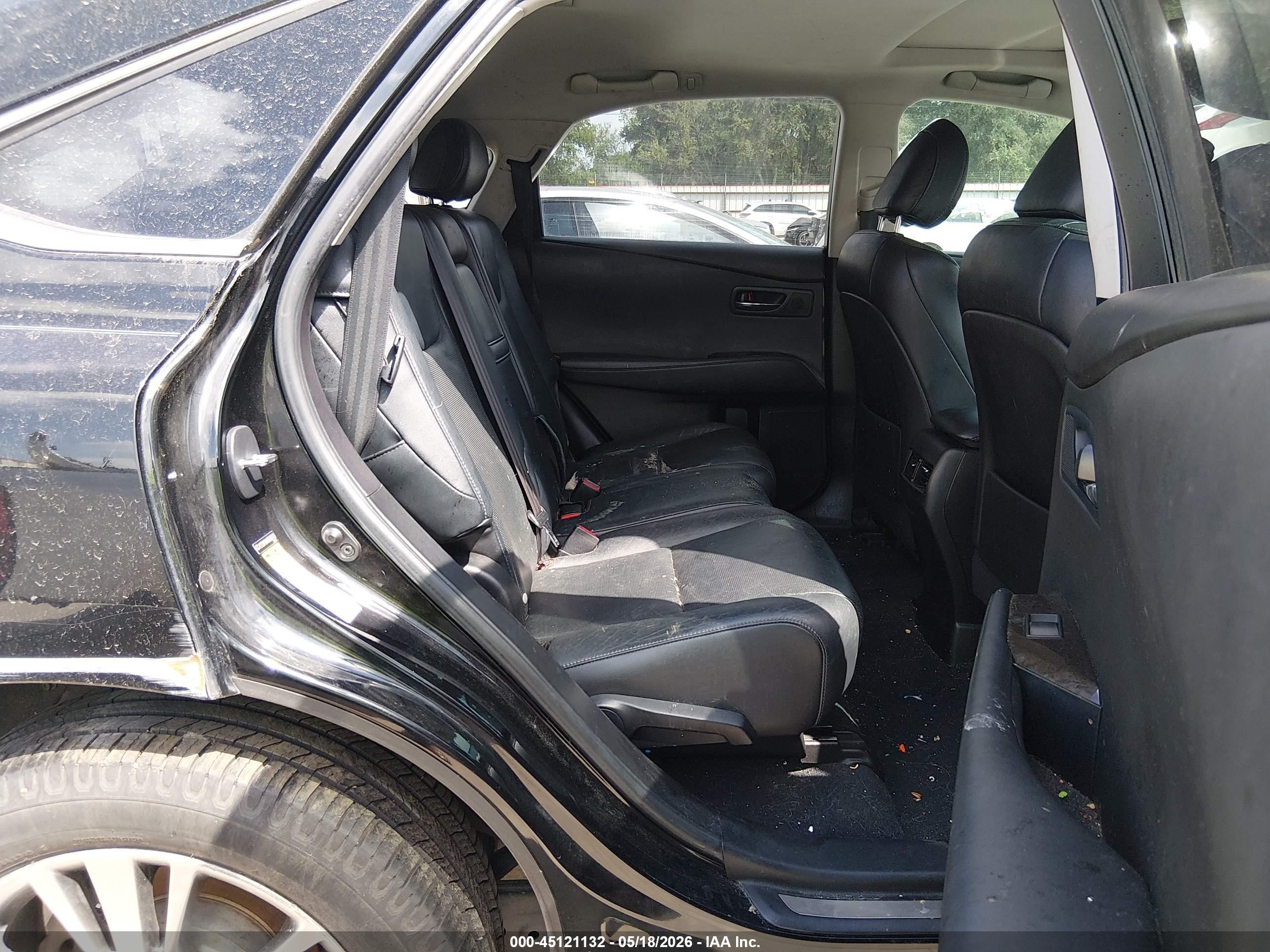 2013 Lexus Rx 350   Black vin: 2T2ZK1BA1DC096113
