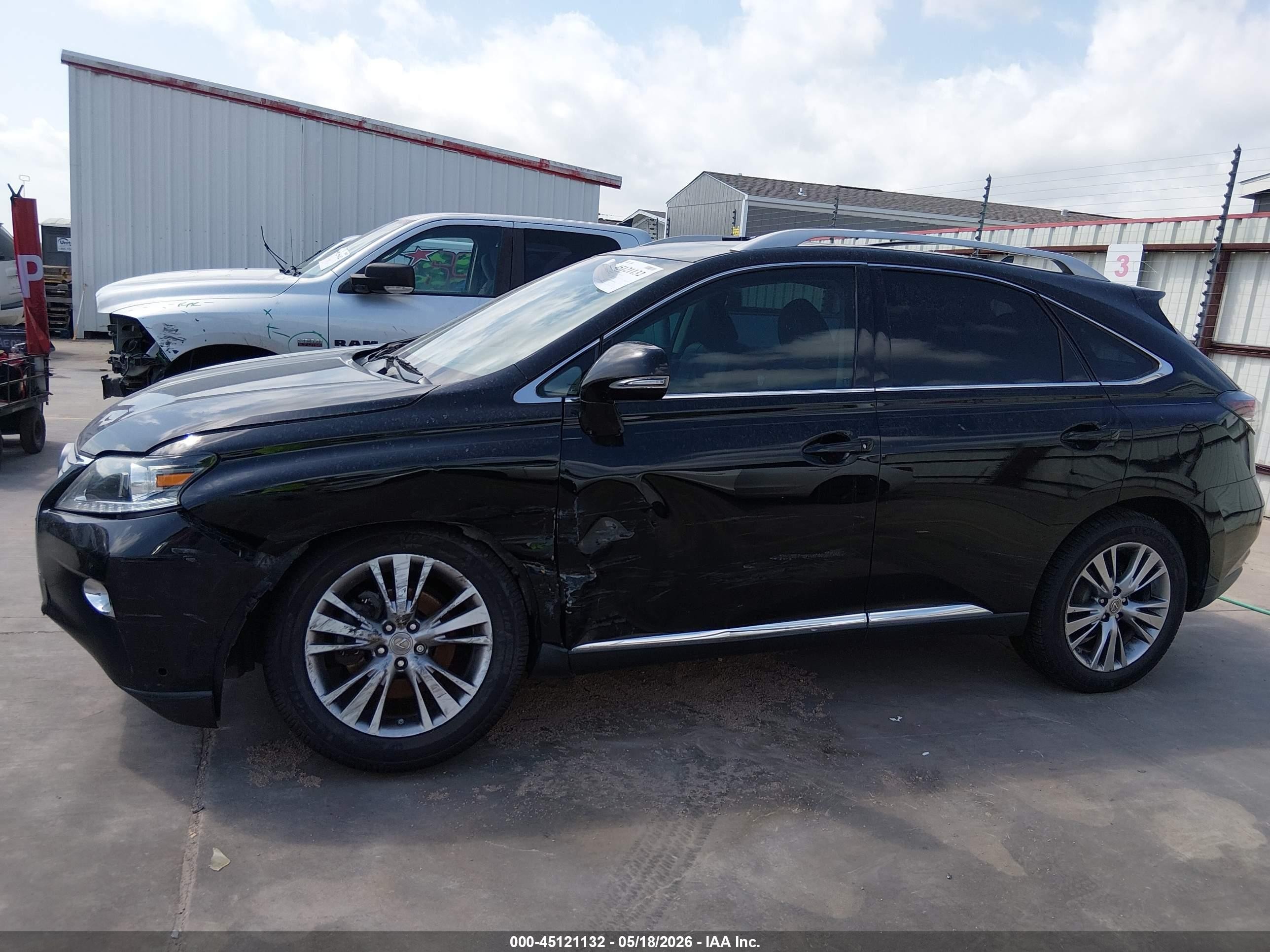 2013 Lexus Rx 350   Black vin: 2T2ZK1BA1DC096113