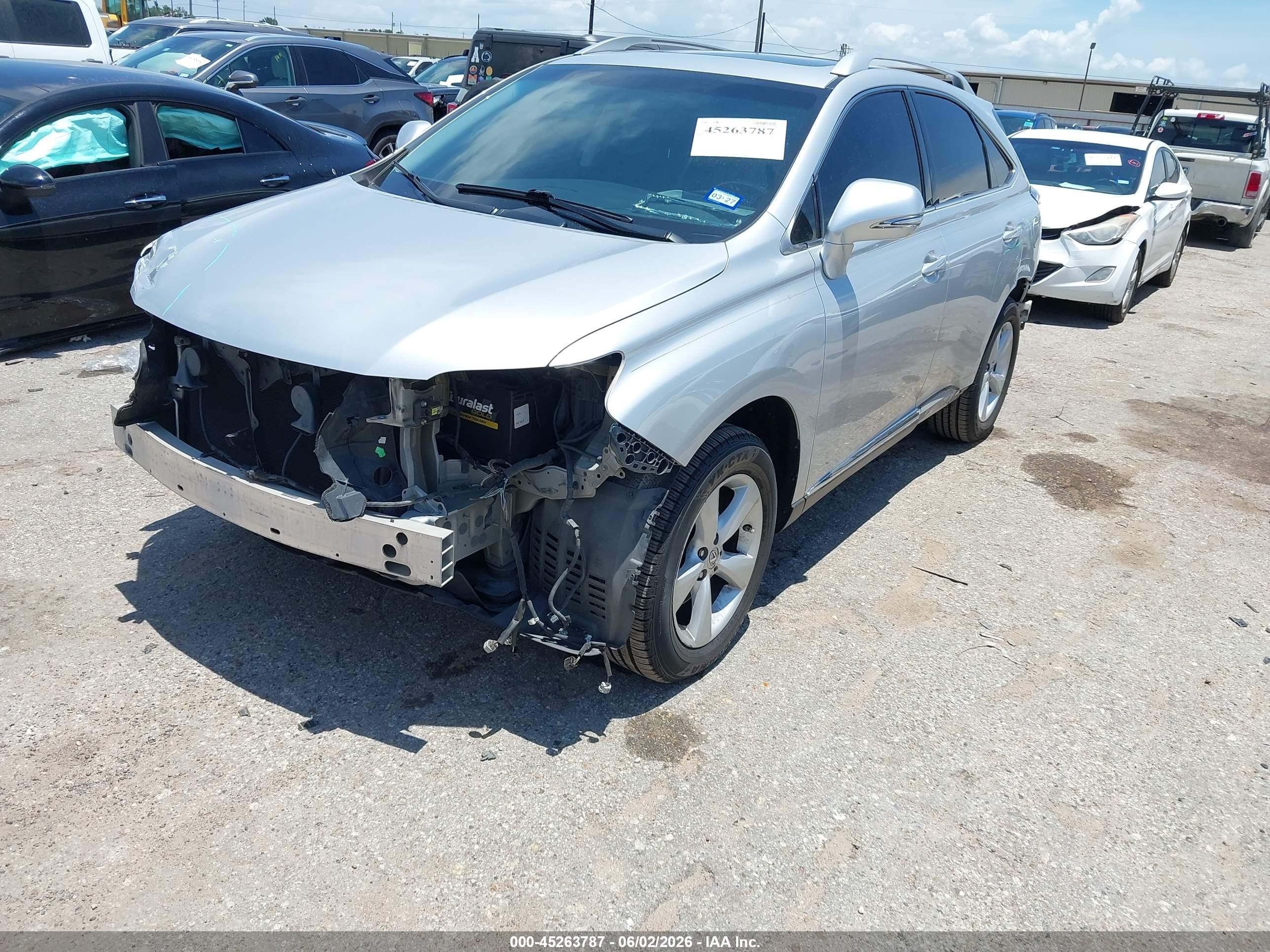 2013 Lexus Rx 350 Silver vin: 2T2ZK1BA1DC097701