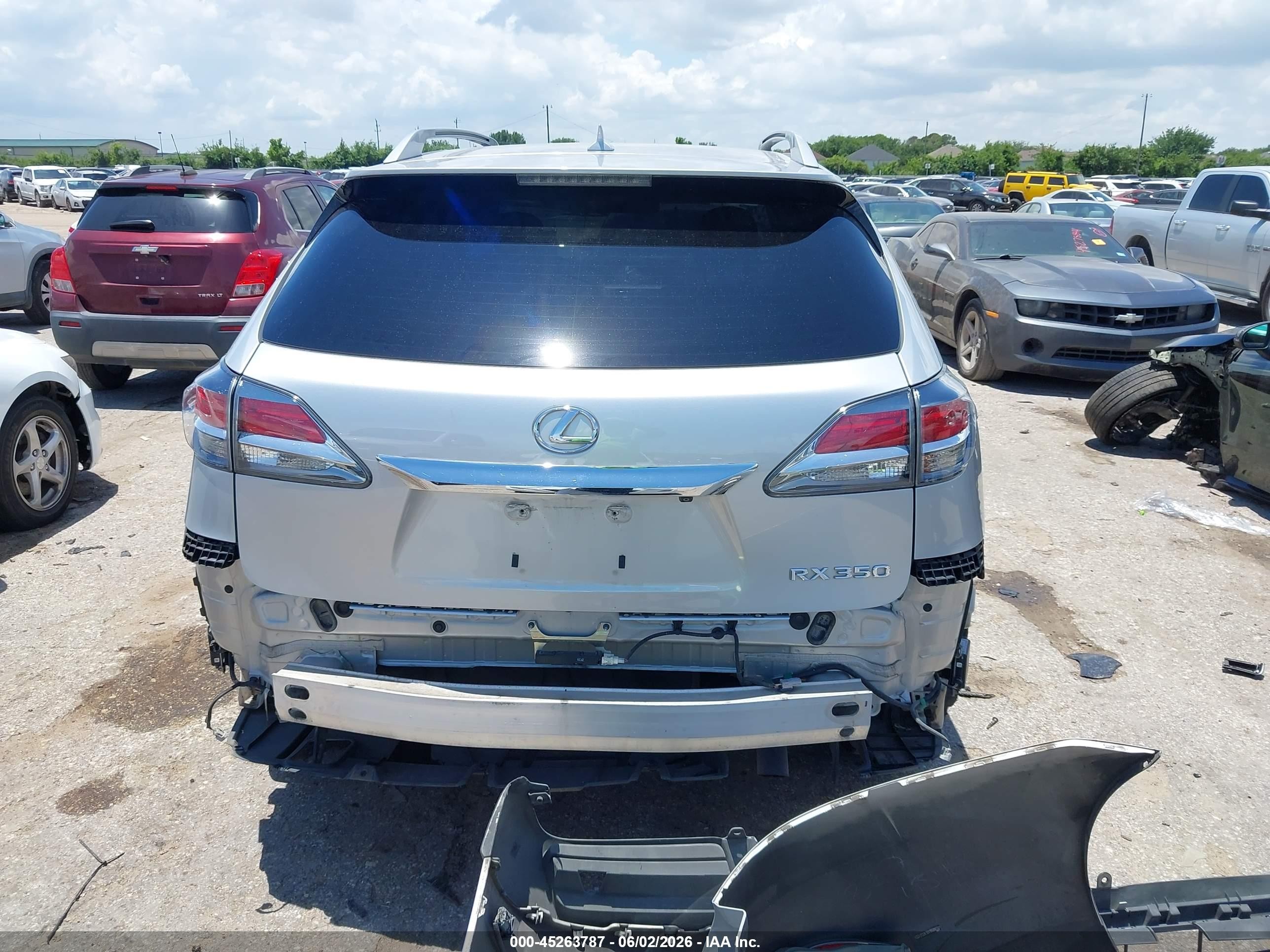 2013 Lexus Rx 350 Silver vin: 2T2ZK1BA1DC097701