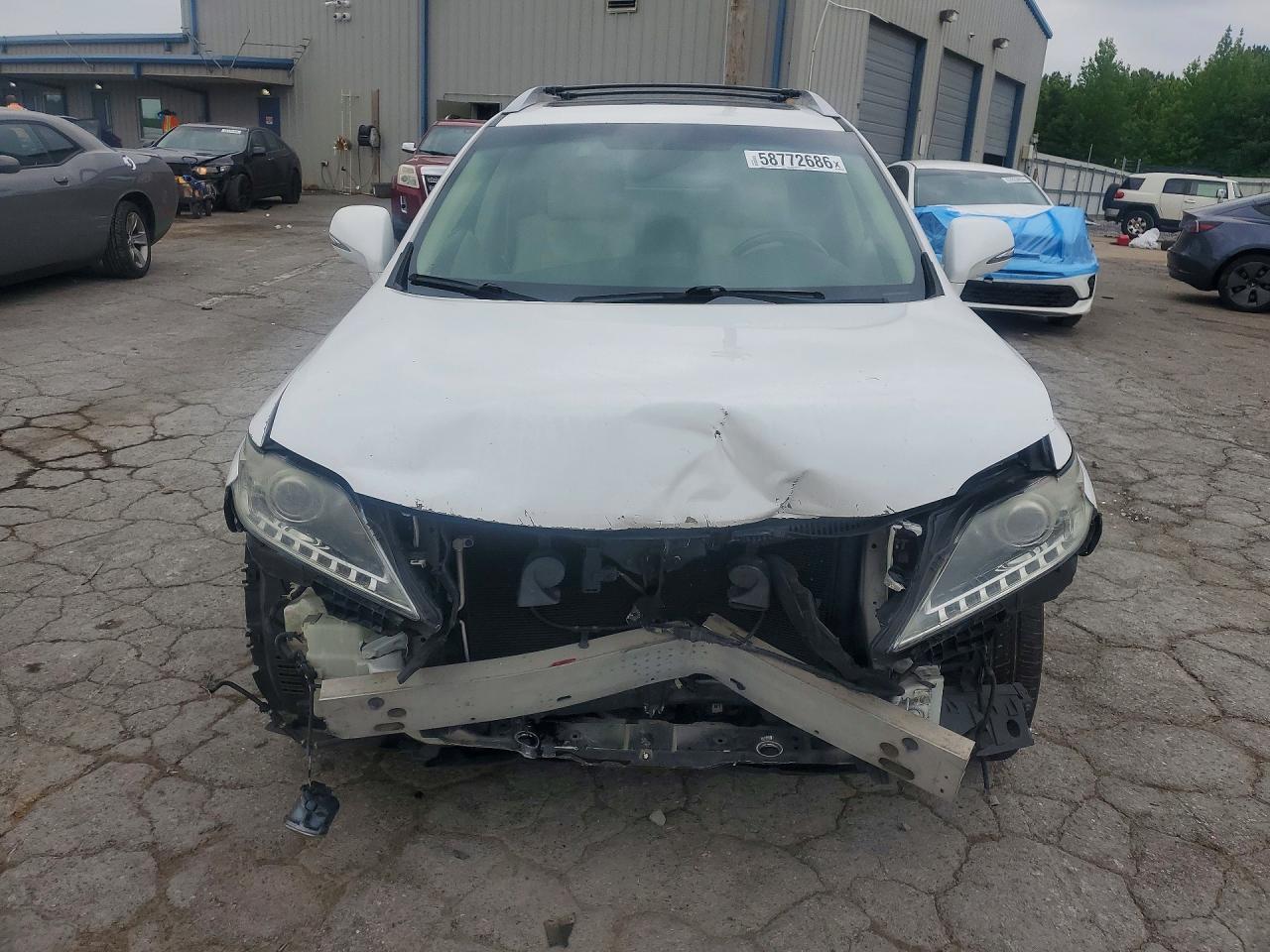 2013 Lexus Rx 350 Белый vin: 2T2ZK1BA1DC101049
