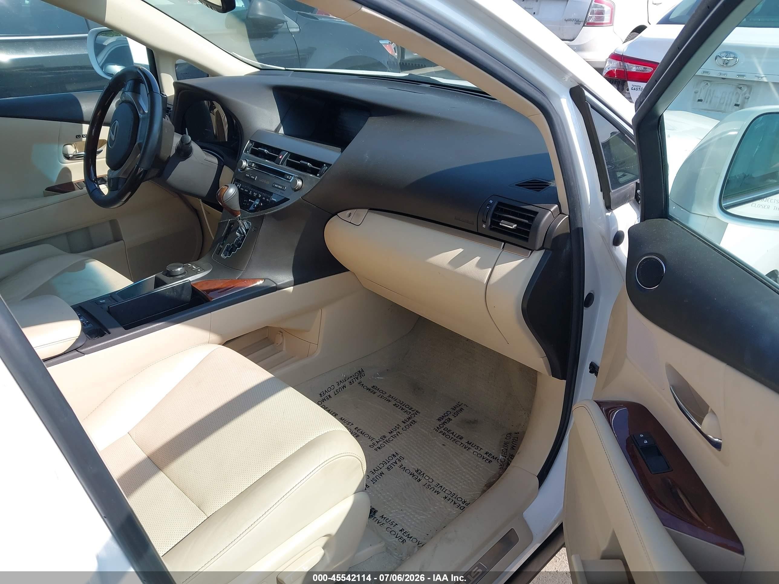 2013 Lexus Rx 350 Beige vin: 2T2ZK1BA1DC107336
