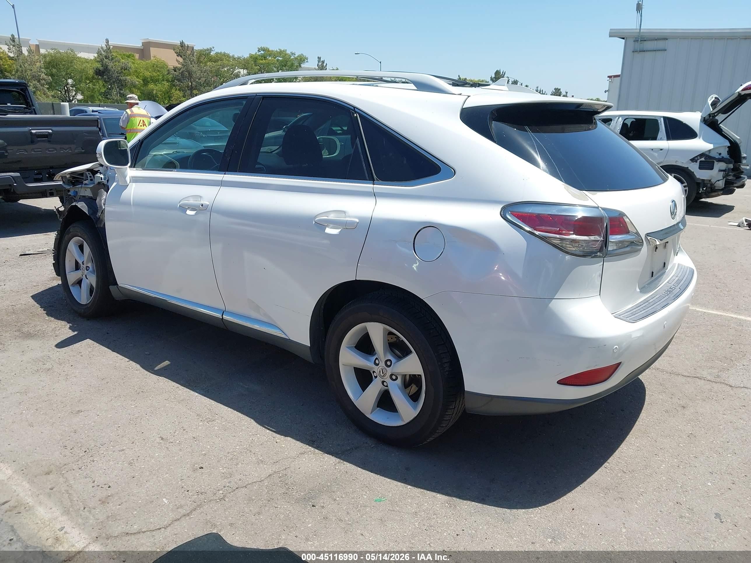 2013 Lexus Rx 350 White vin: 2T2ZK1BA1DC111595
