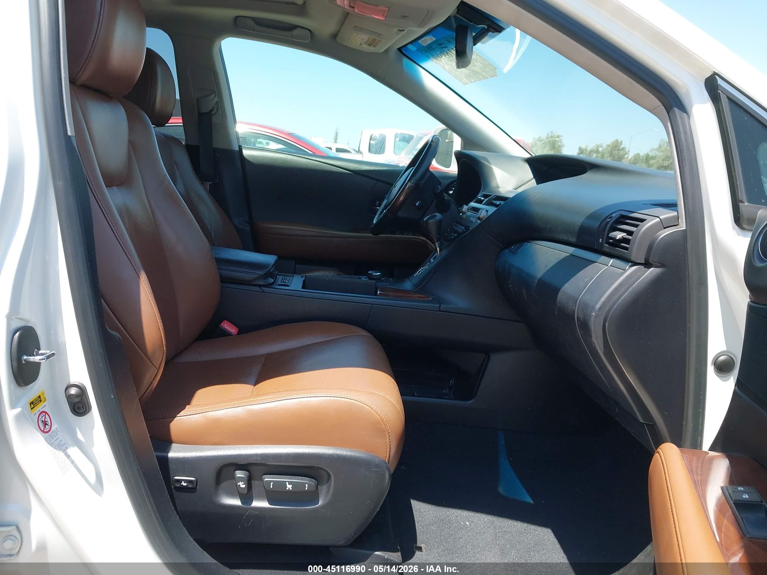 2013 Lexus Rx 350 White vin: 2T2ZK1BA1DC111595