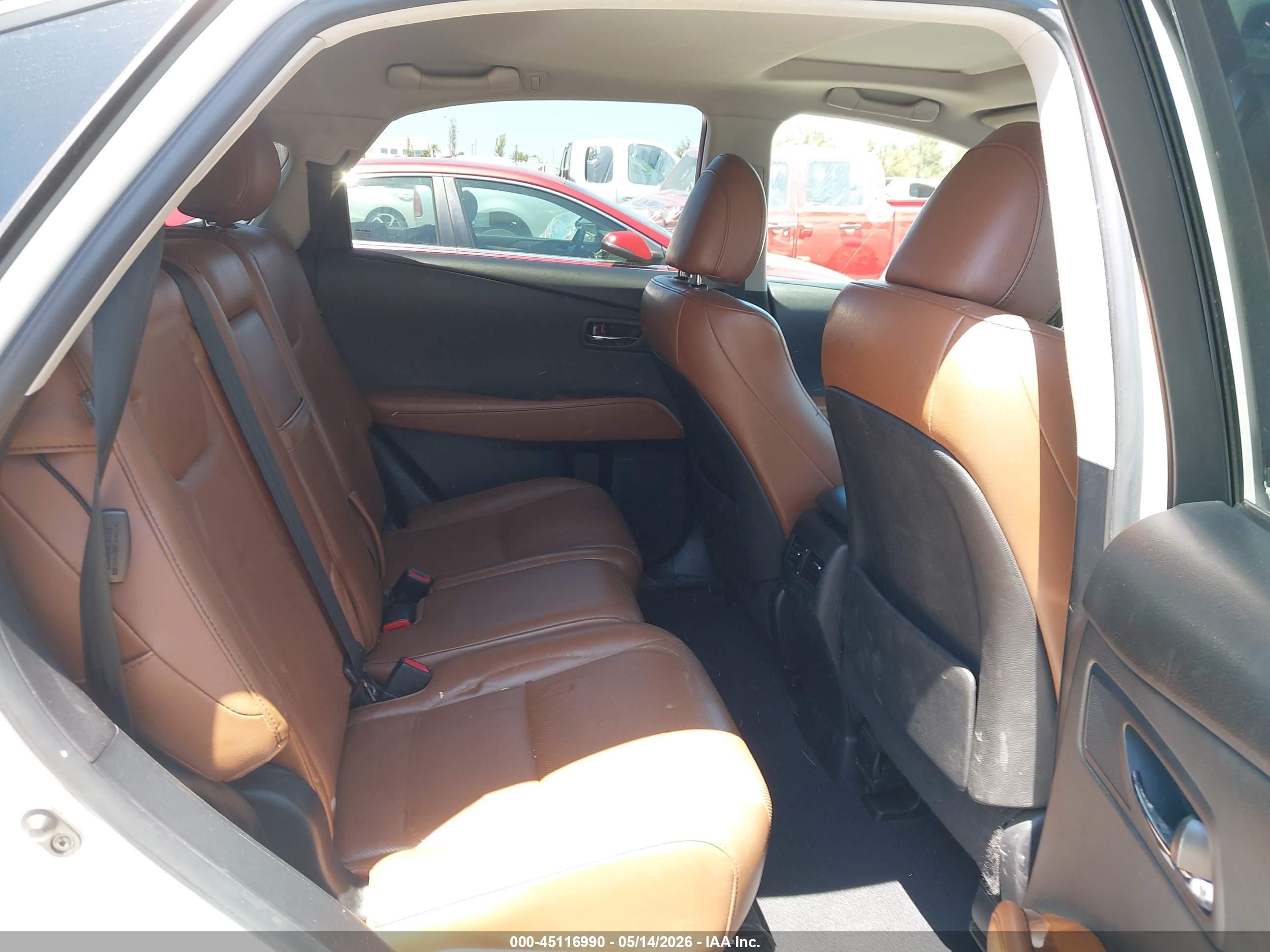 2013 Lexus Rx 350 White vin: 2T2ZK1BA1DC111595