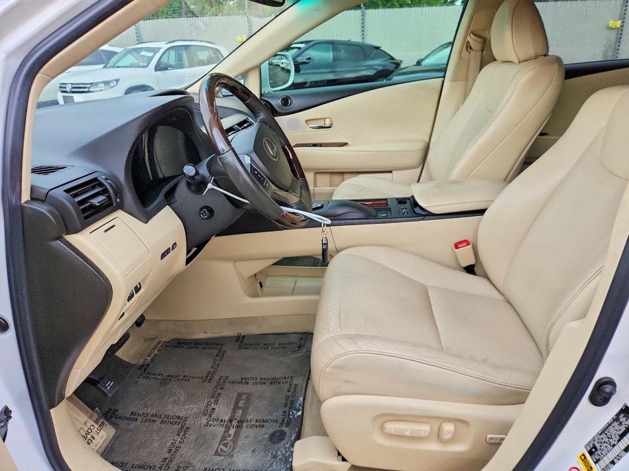 2013 Lexus Rx 350 White vin: 2T2ZK1BA1DC116456