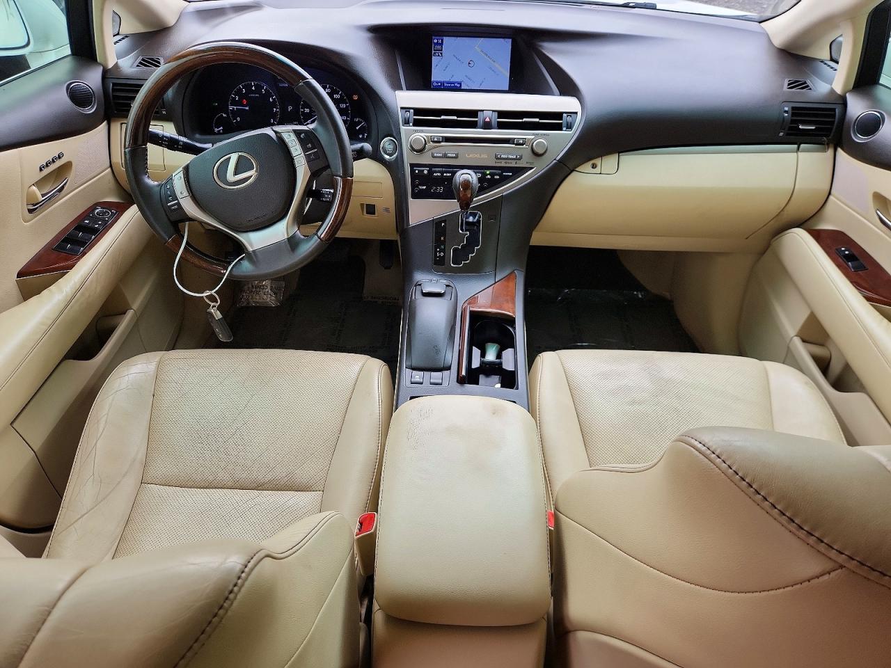 2013 Lexus Rx 350 White vin: 2T2ZK1BA1DC116456