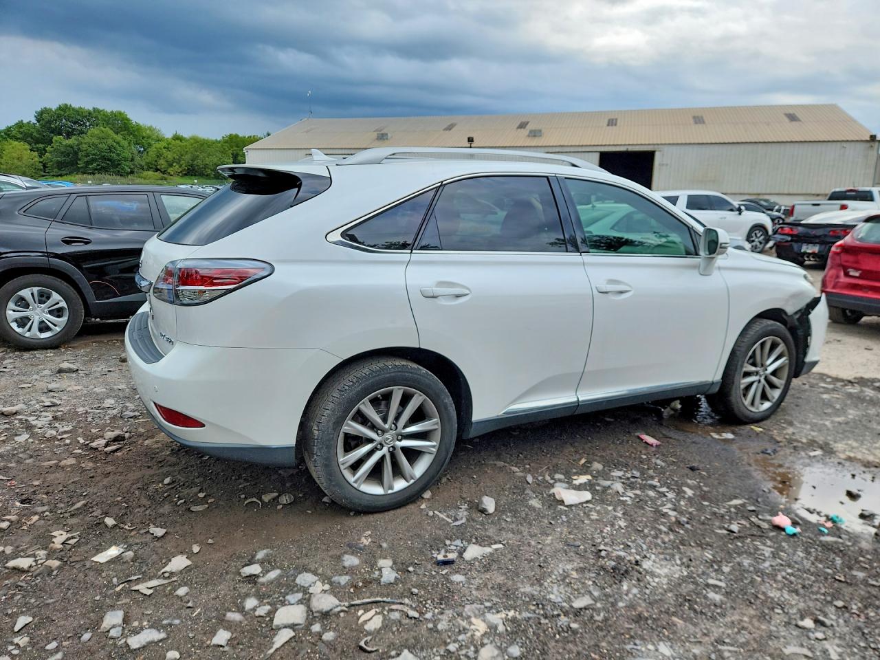 2013 Lexus Rx 350 White vin: 2T2ZK1BA1DC116456
