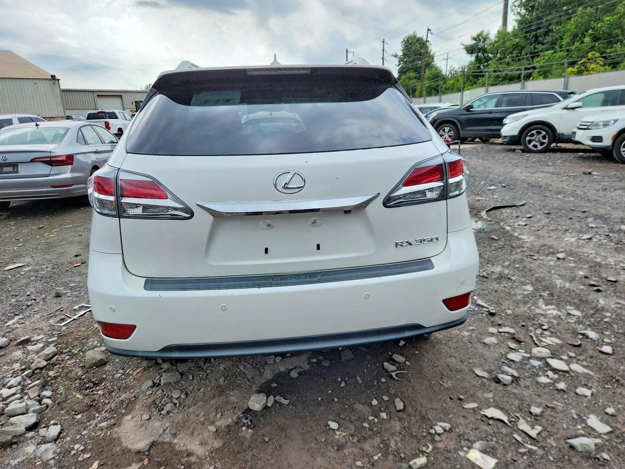 2013 Lexus Rx 350 White vin: 2T2ZK1BA1DC116456