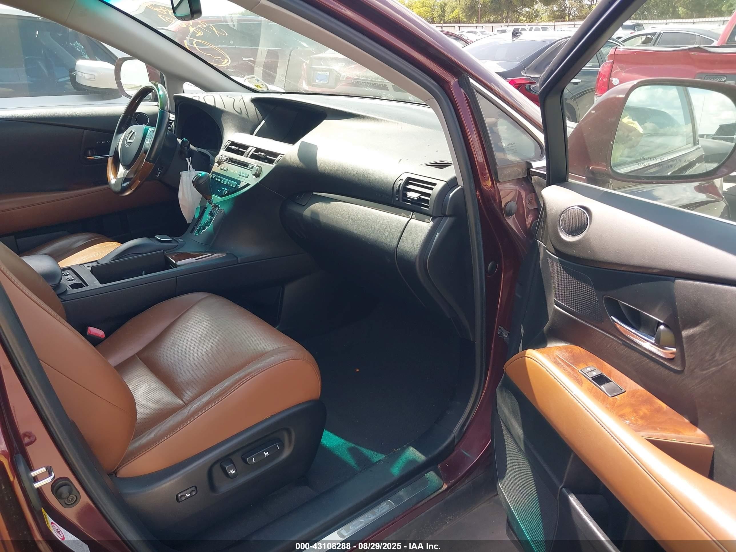 2013 Lexus Rx 350 Темно-бордовый vin: 2T2ZK1BA1DC124959
