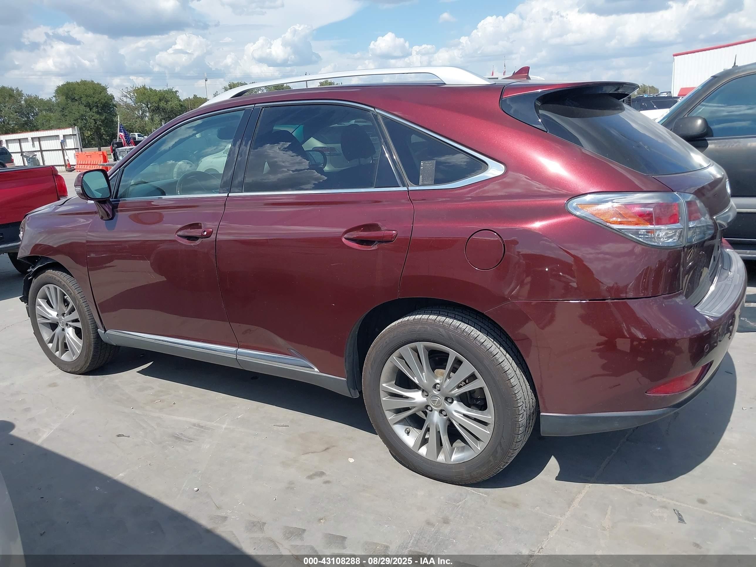 2013 Lexus Rx 350 Темно-бордовый vin: 2T2ZK1BA1DC124959