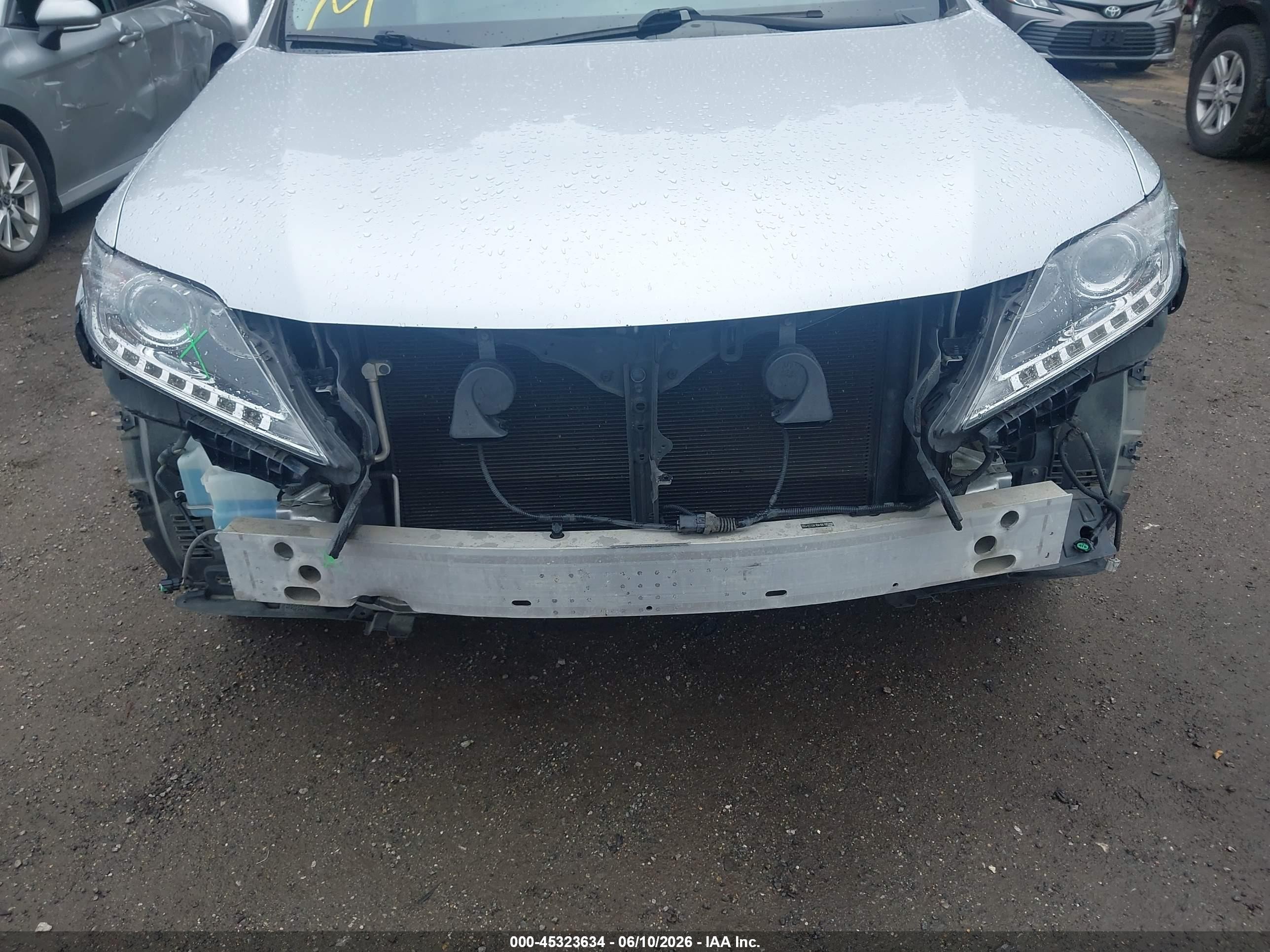 2013 Lexus Rx 350 Silver vin: 2T2ZK1BA1DC125299