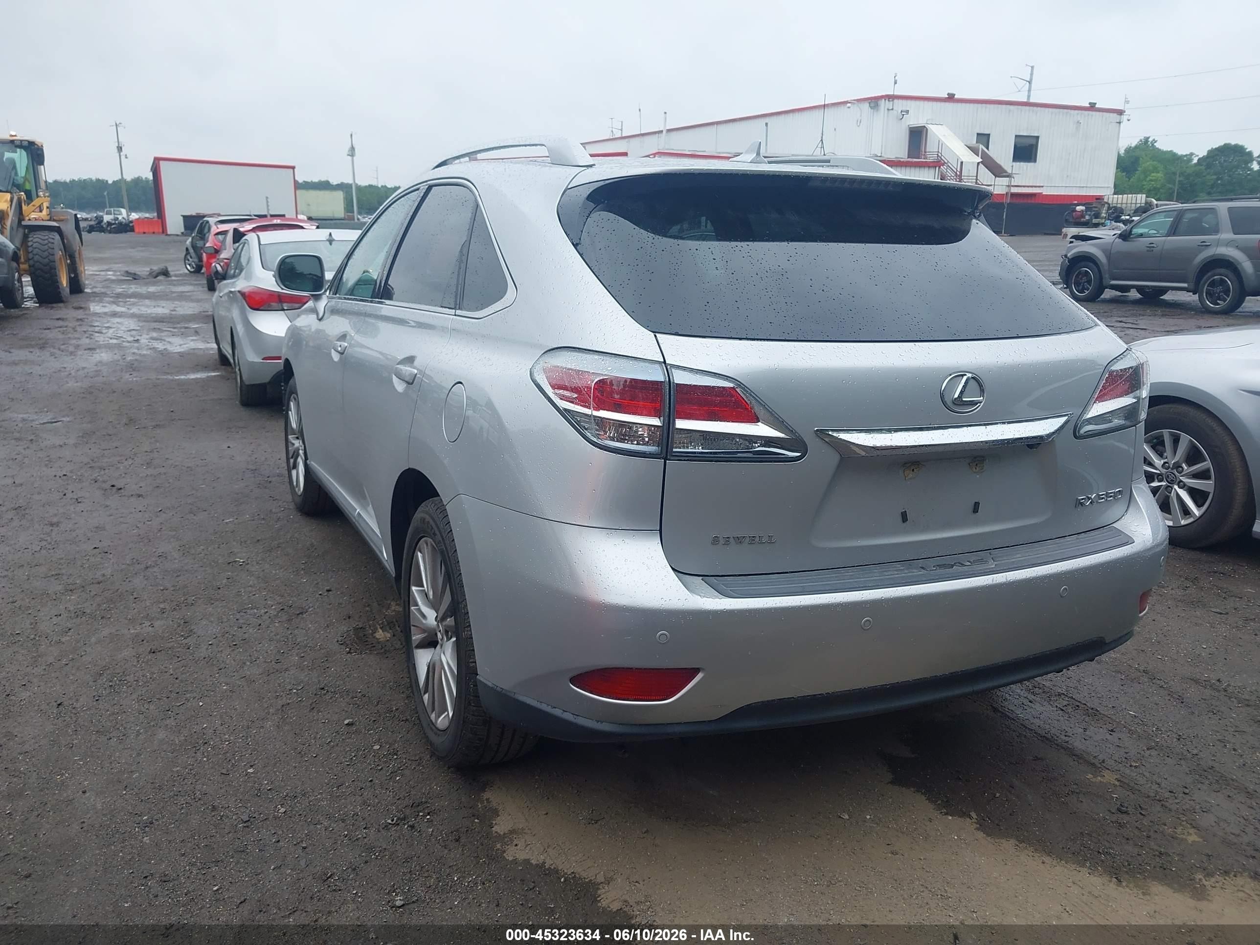 2013 Lexus Rx 350 Silver vin: 2T2ZK1BA1DC125299