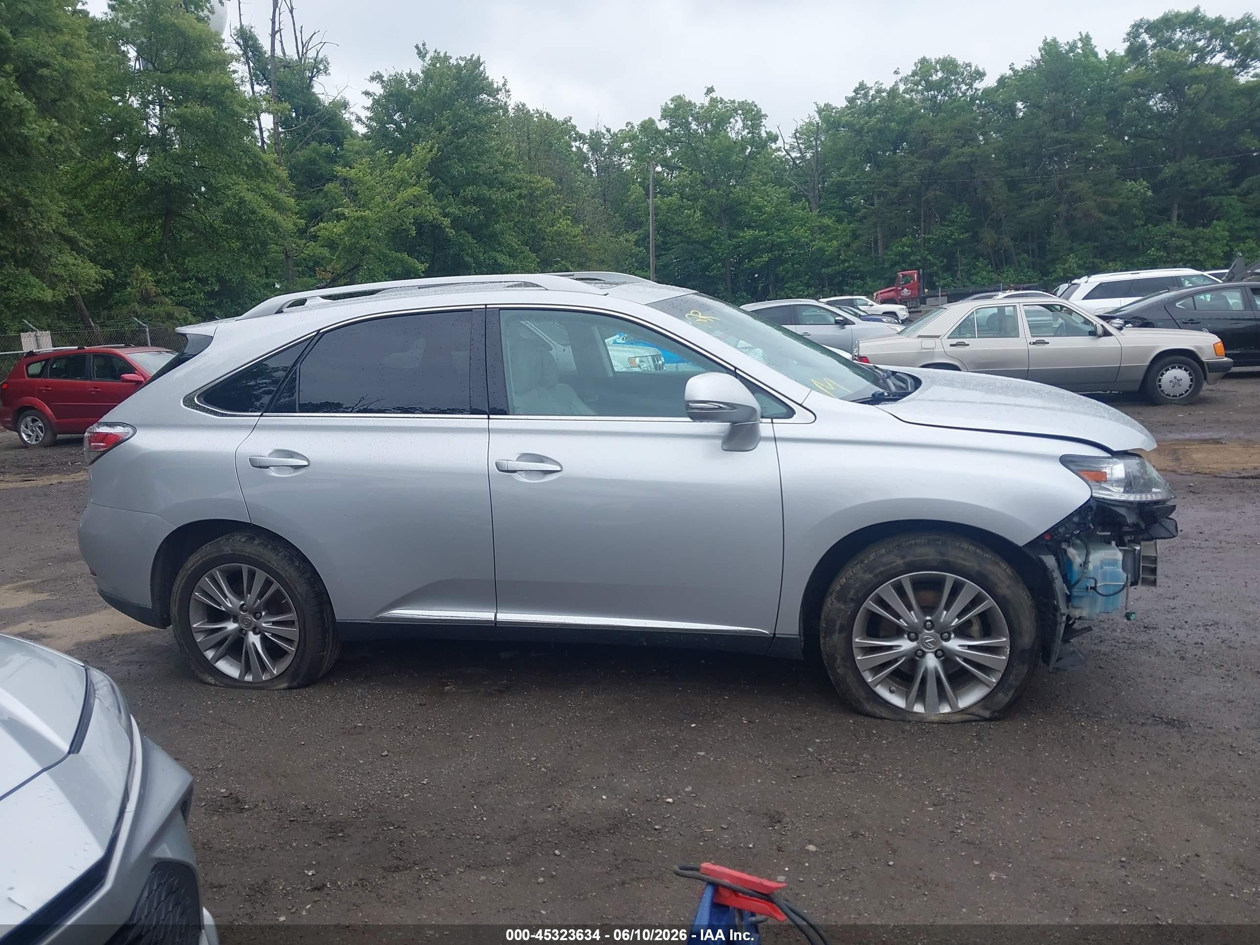 2013 Lexus Rx 350 Silver vin: 2T2ZK1BA1DC125299