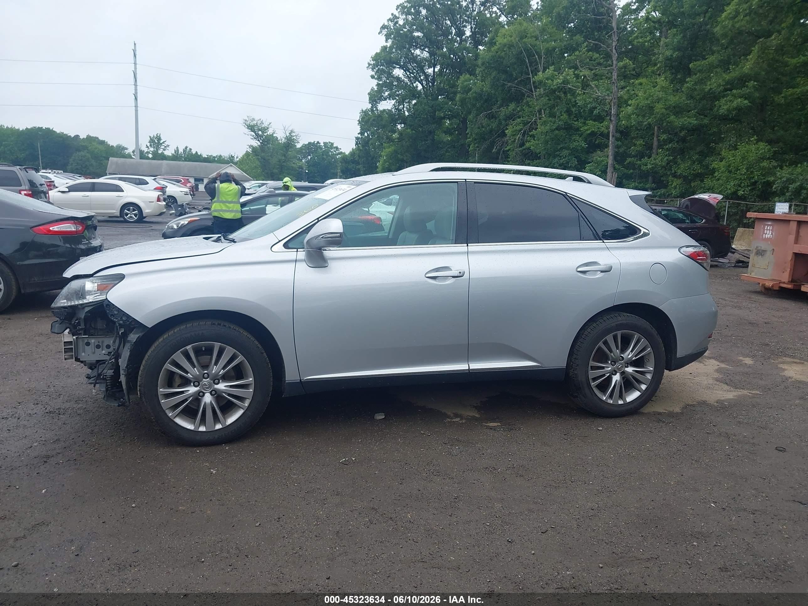 2013 Lexus Rx 350 Silver vin: 2T2ZK1BA1DC125299