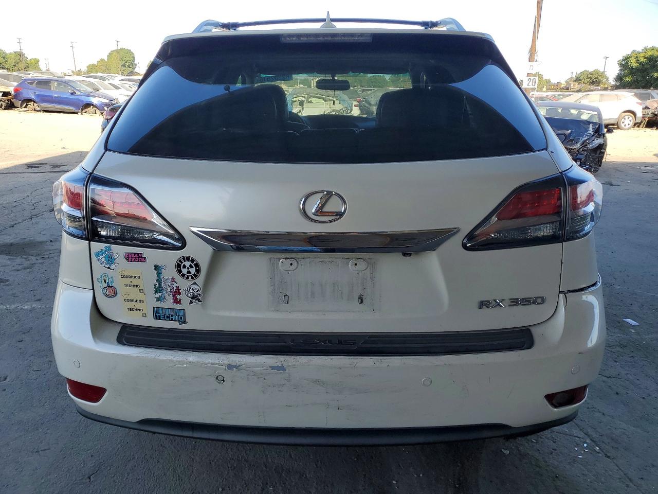 2013 Lexus Rx 350 White vin: 2T2ZK1BA1DC128798