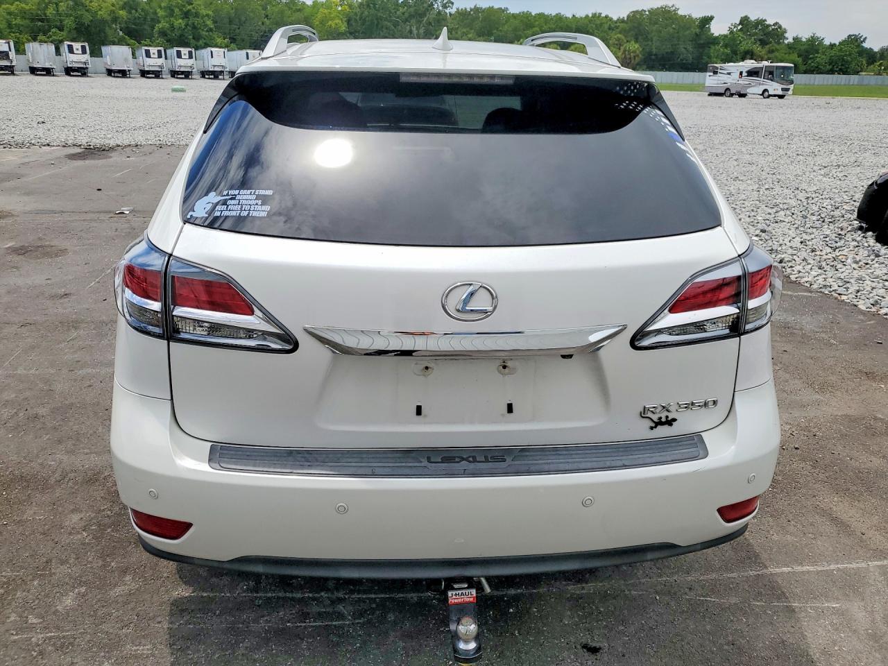 2014 Lexus Rx 350 White vin: 2T2ZK1BA1EC140340