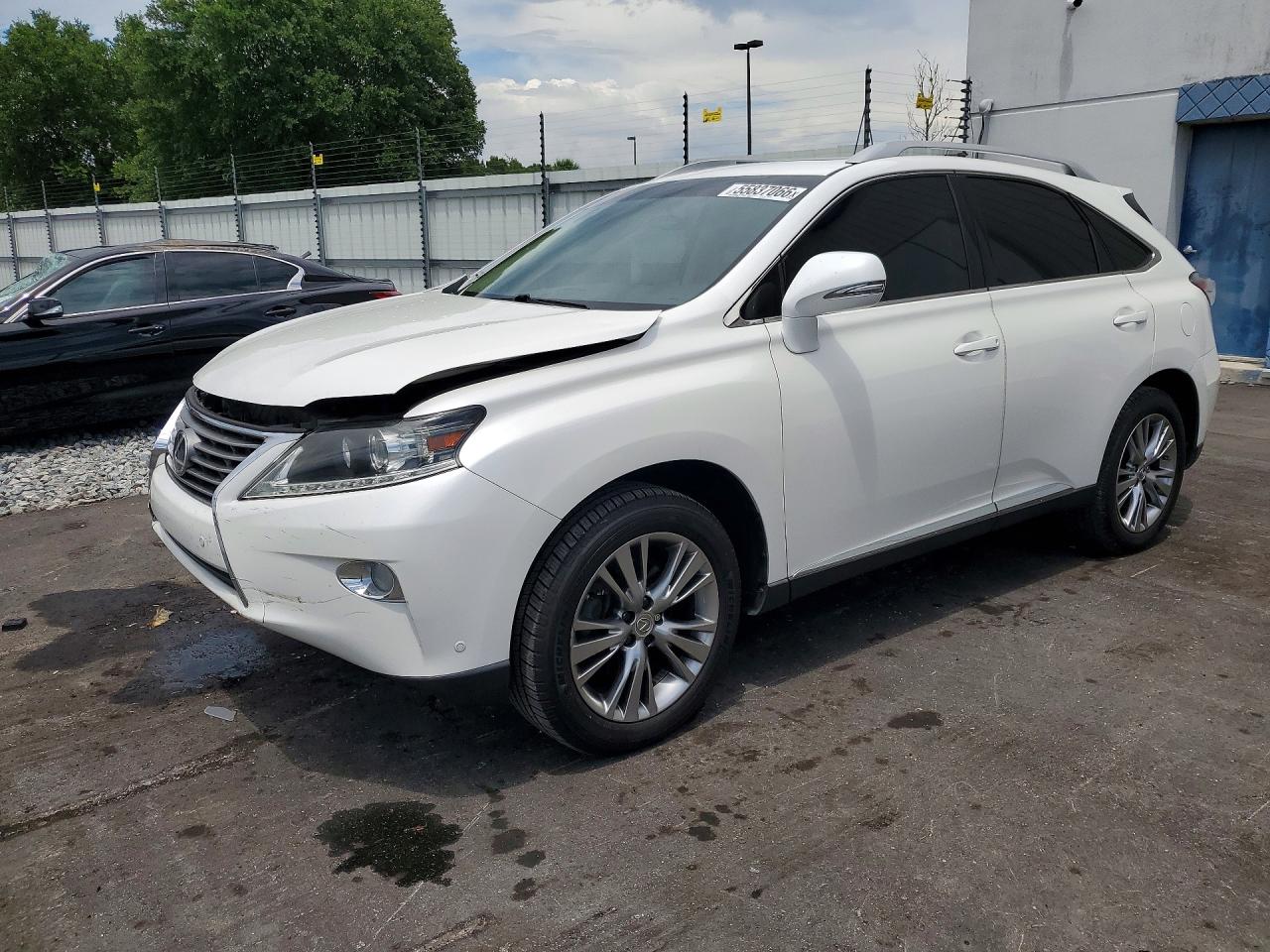2014 Lexus Rx 350 White vin: 2T2ZK1BA1EC140340