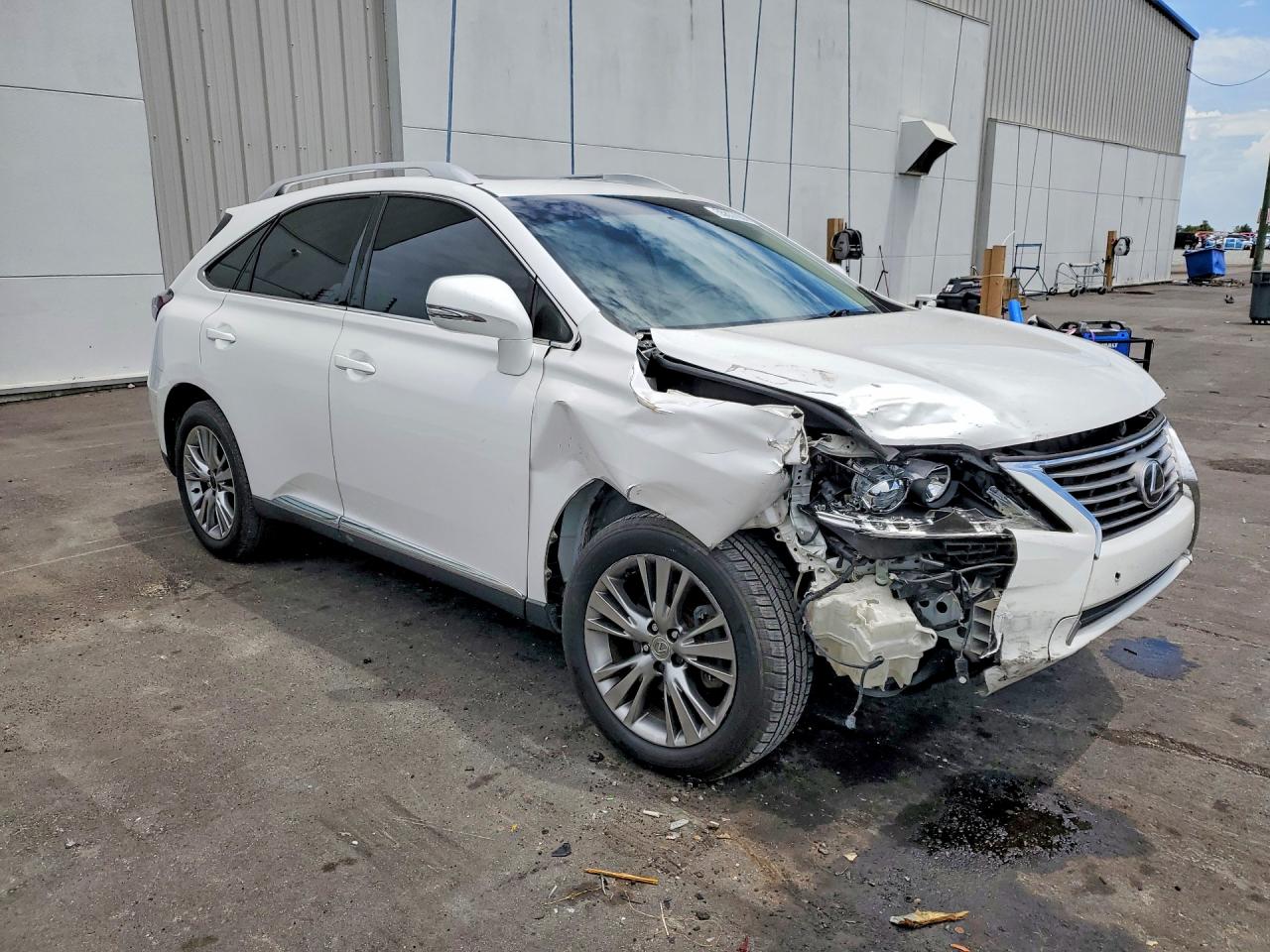 2014 Lexus Rx 350 White vin: 2T2ZK1BA1EC140340