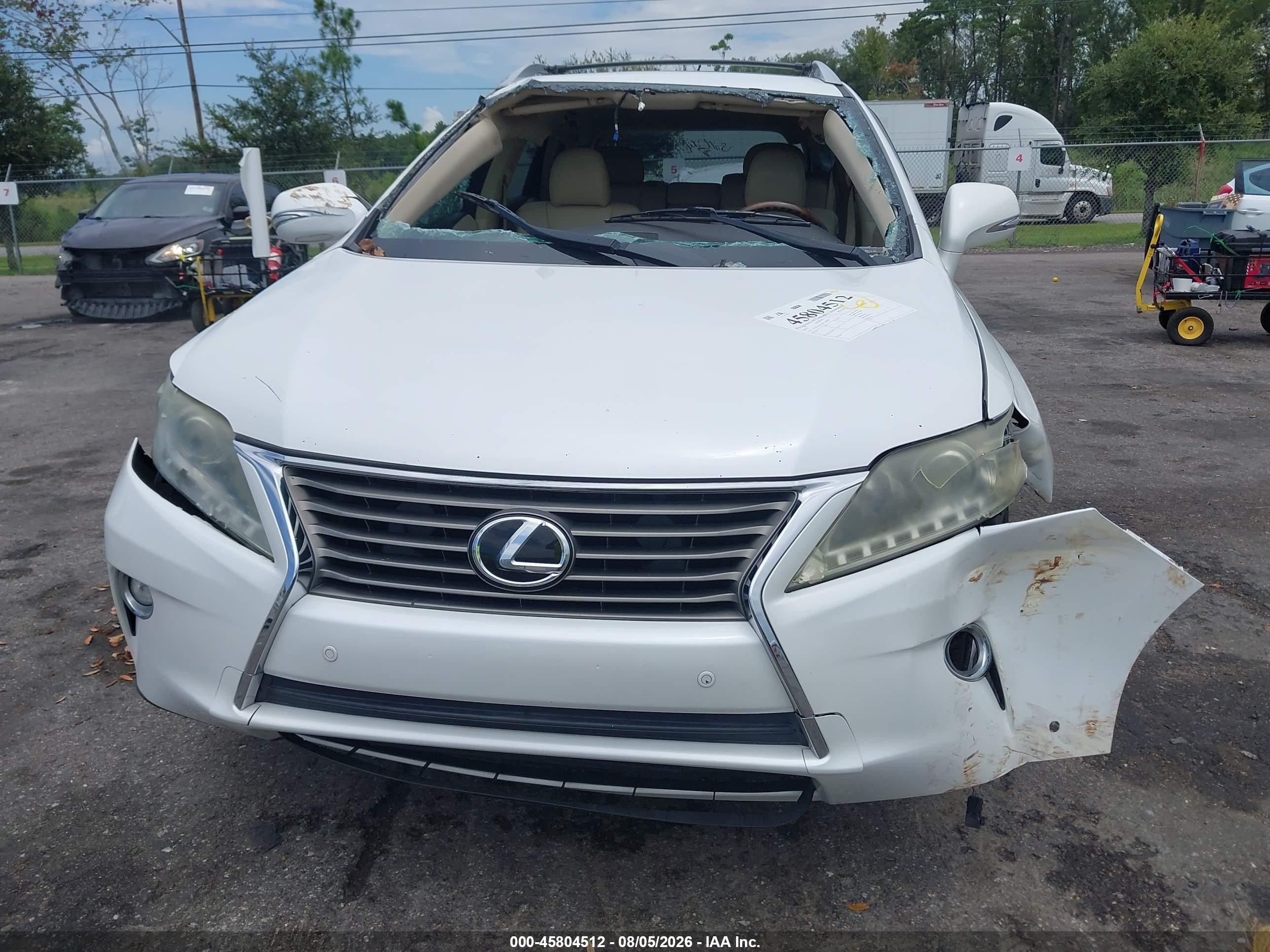 2015 Lexus Rx 350   White vin: 2T2ZK1BA1FC150870