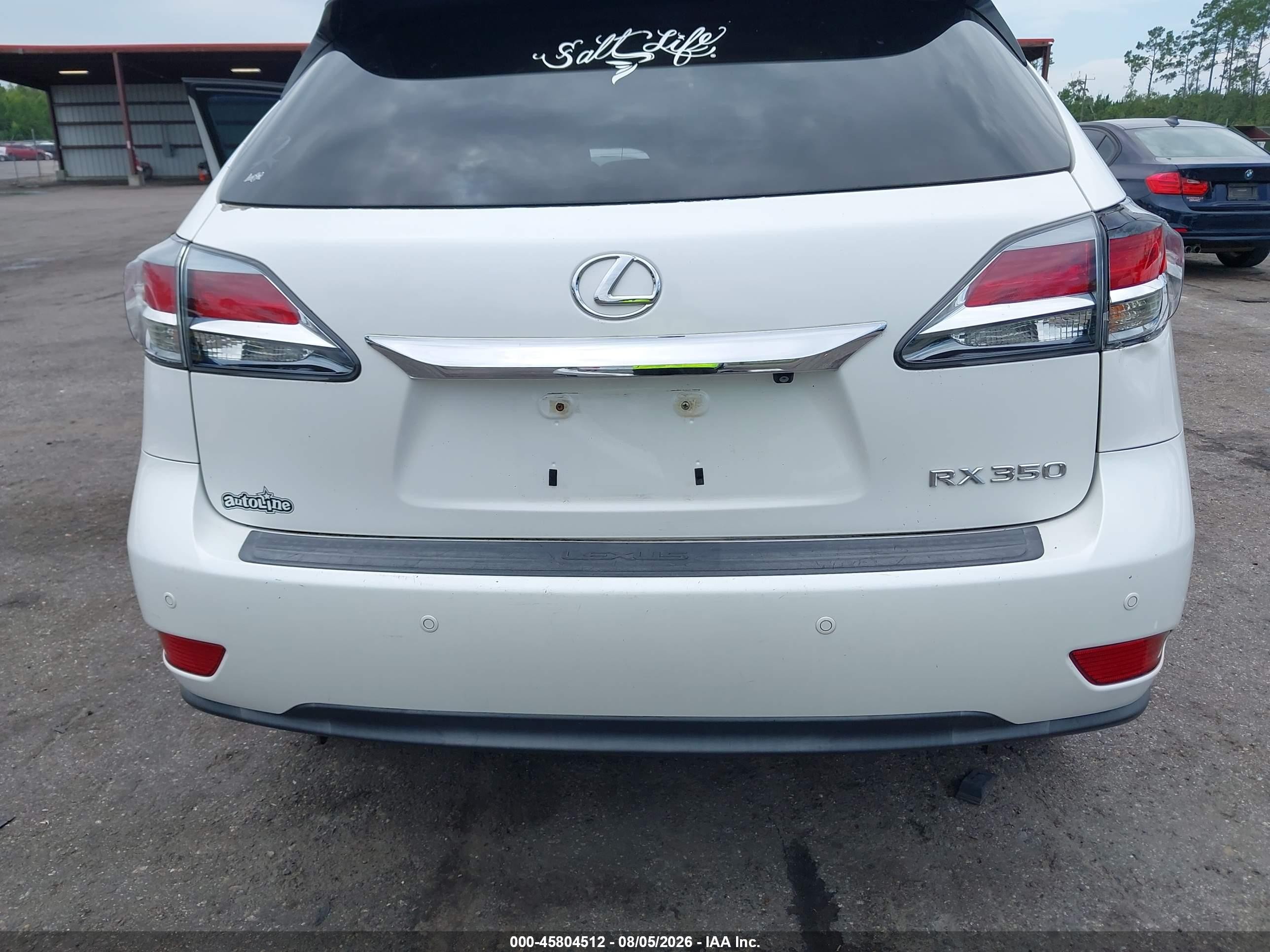 2015 Lexus Rx 350   White vin: 2T2ZK1BA1FC150870