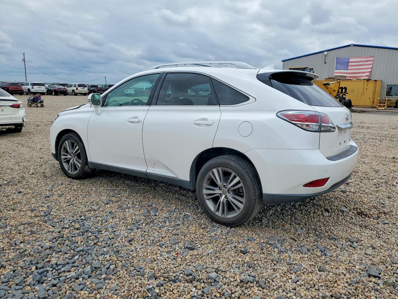 2015 Lexus Rx 350 White vin: 2T2ZK1BA1FC153395