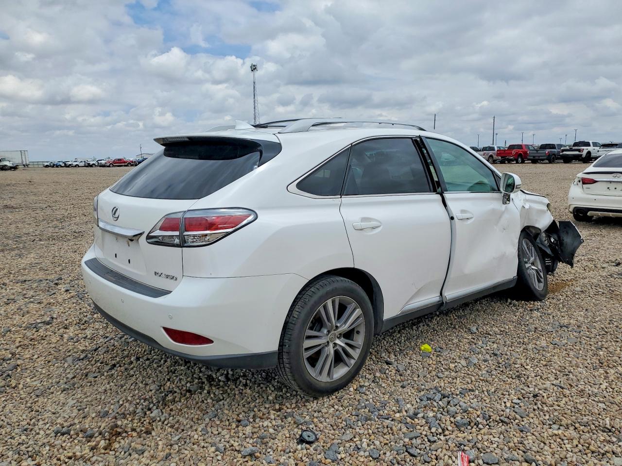 2015 Lexus Rx 350 White vin: 2T2ZK1BA1FC153395