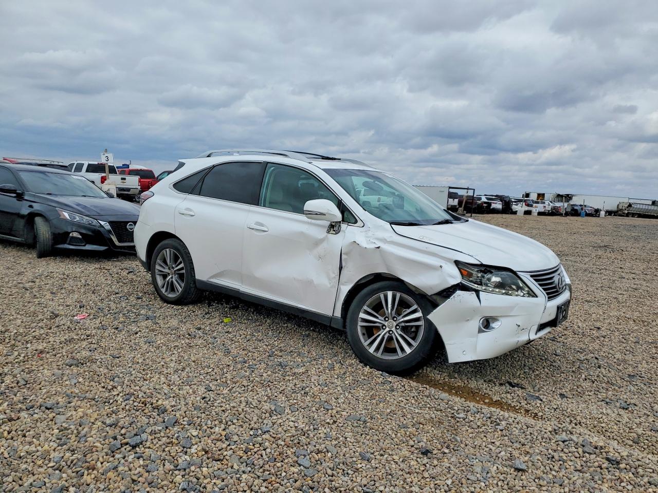 2015 Lexus Rx 350 White vin: 2T2ZK1BA1FC153395