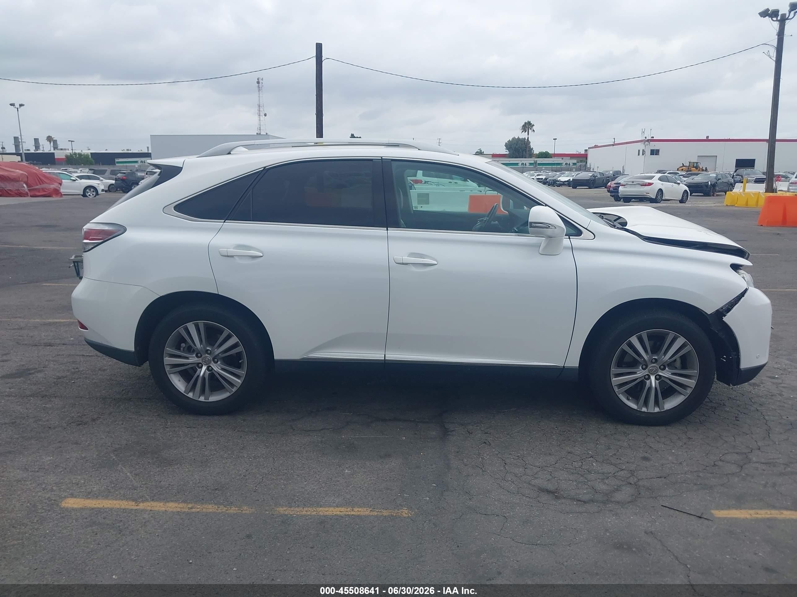 2015 Lexus Rx 350 White vin: 2T2ZK1BA1FC159505
