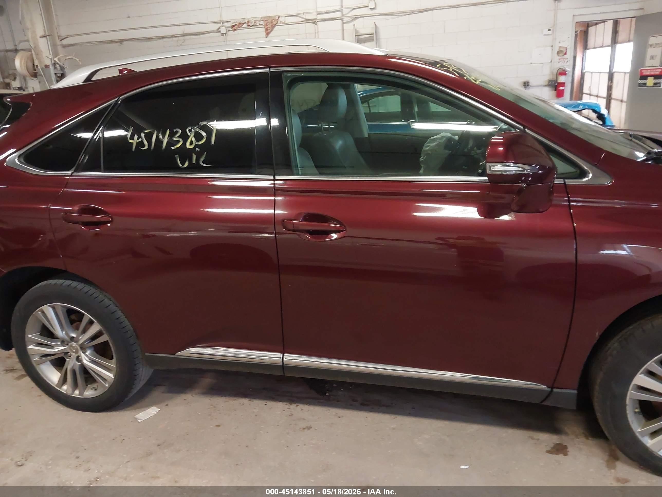 2015 Lexus Rx 350   Burgundy vin: 2T2ZK1BA1FC164445
