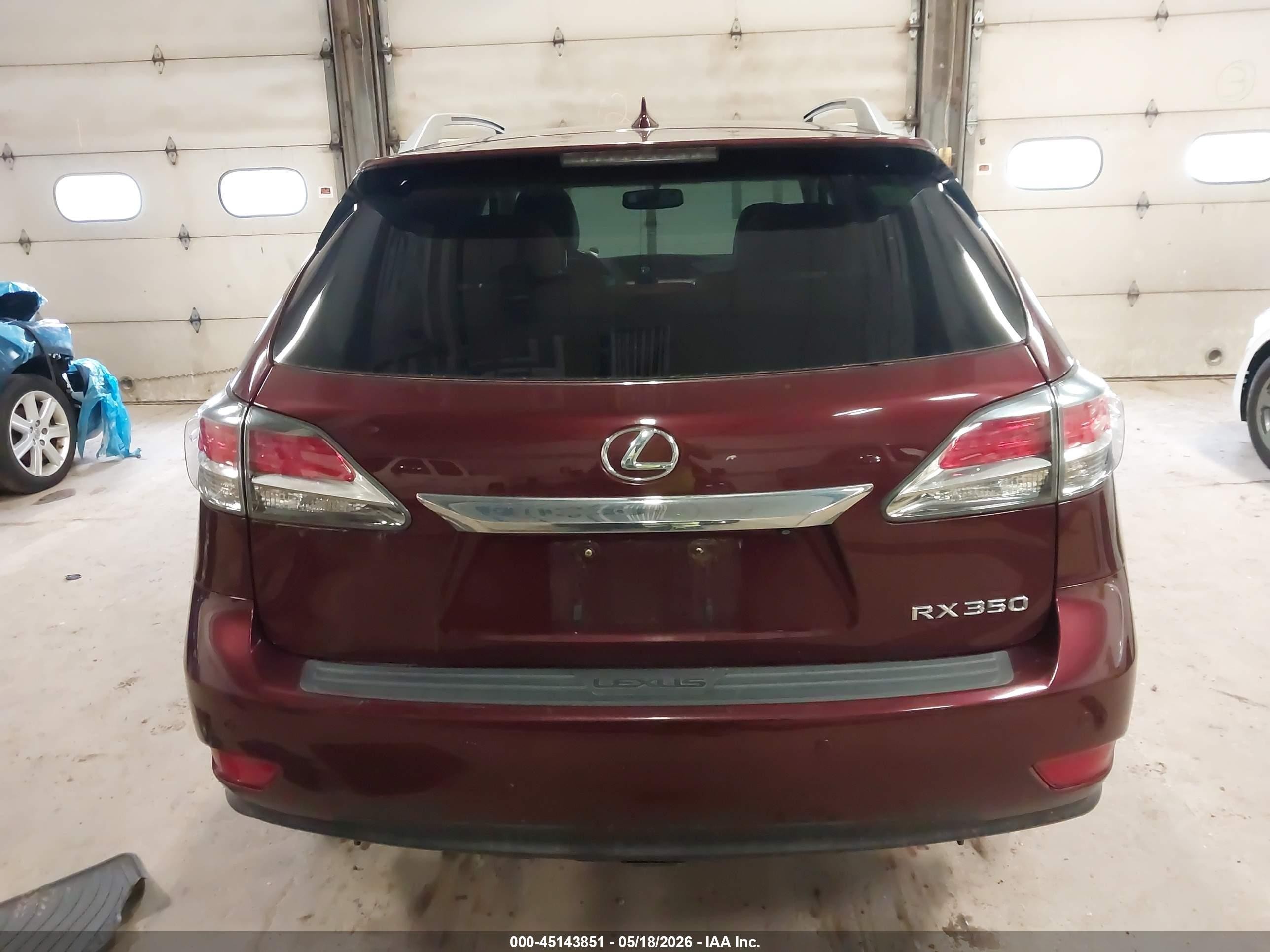 2015 Lexus Rx 350   Burgundy vin: 2T2ZK1BA1FC164445
