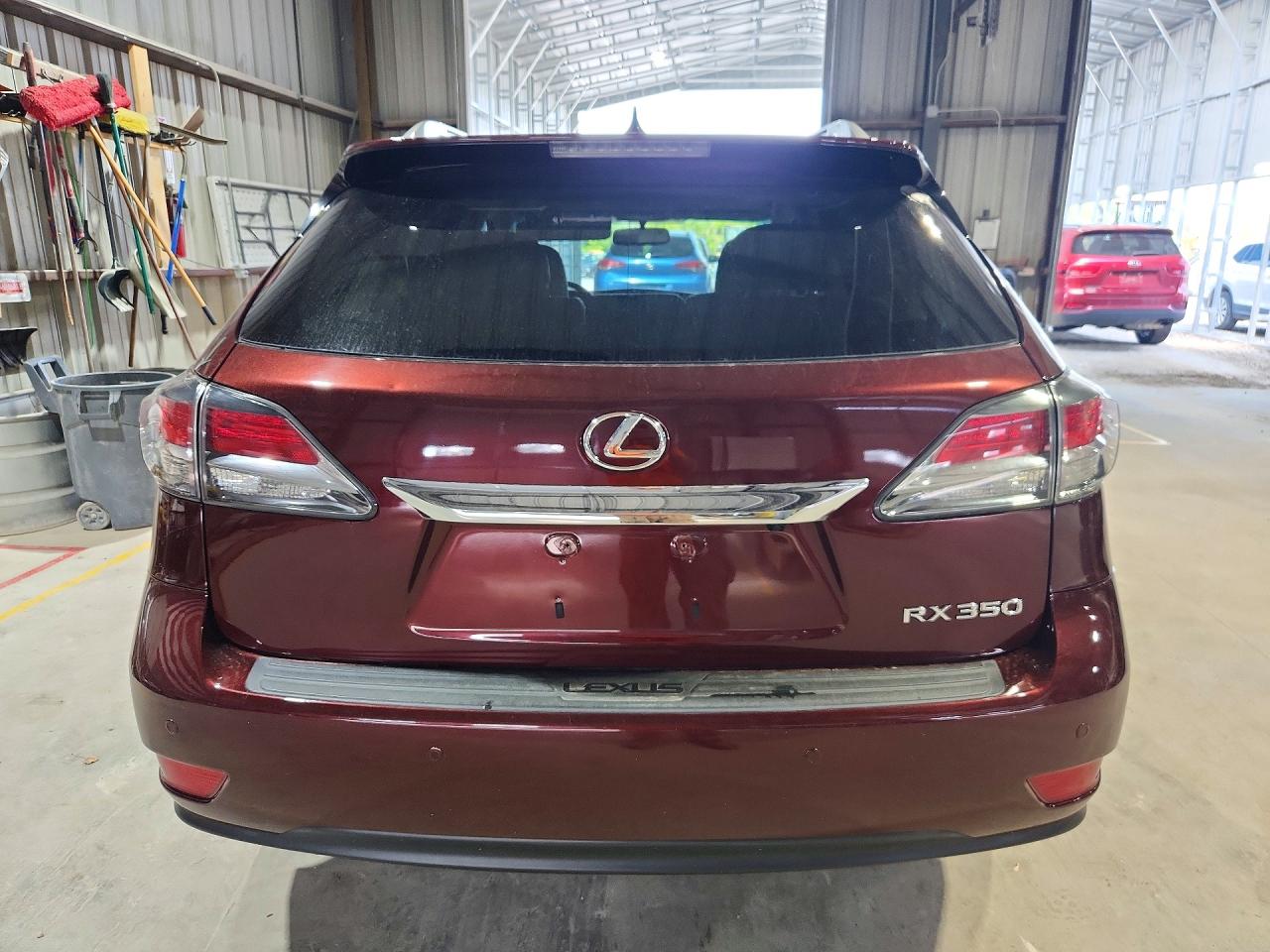 2015 Lexus Rx 350 Base Maroon vin: 2T2ZK1BA1FC181987