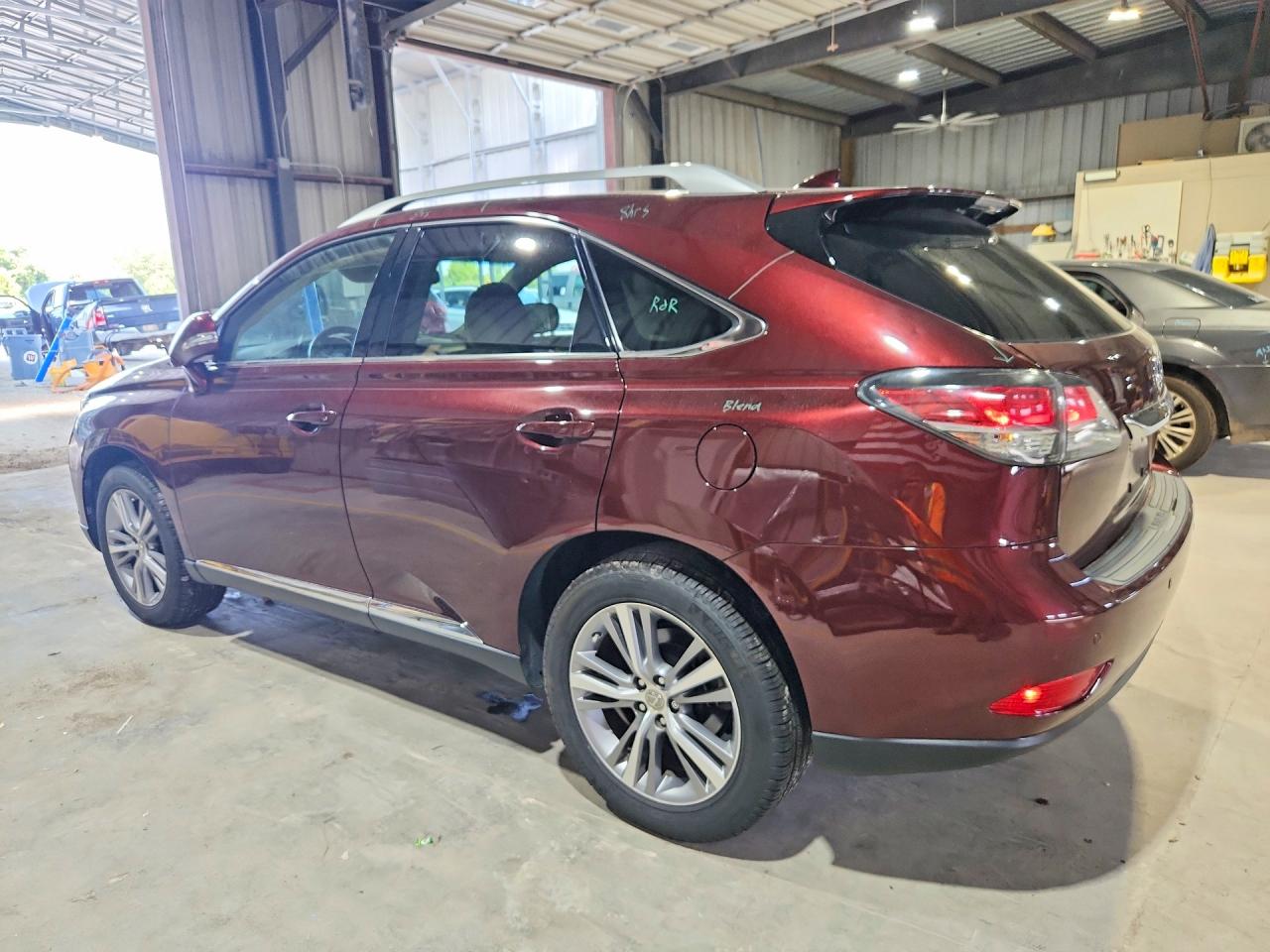 2015 Lexus Rx 350 Base Maroon vin: 2T2ZK1BA1FC181987