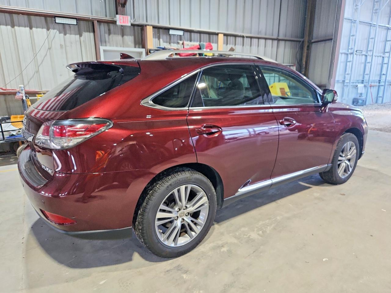 2015 Lexus Rx 350 Base Maroon vin: 2T2ZK1BA1FC181987