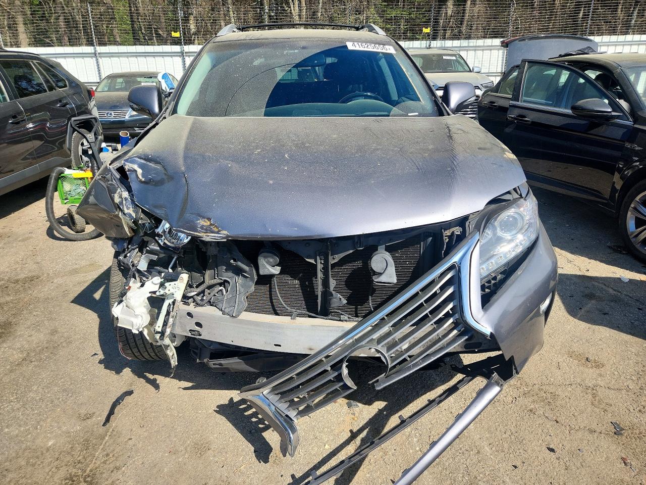 2015 Lexus Rx 350 Base Серый vin: 2T2ZK1BA1FC182170