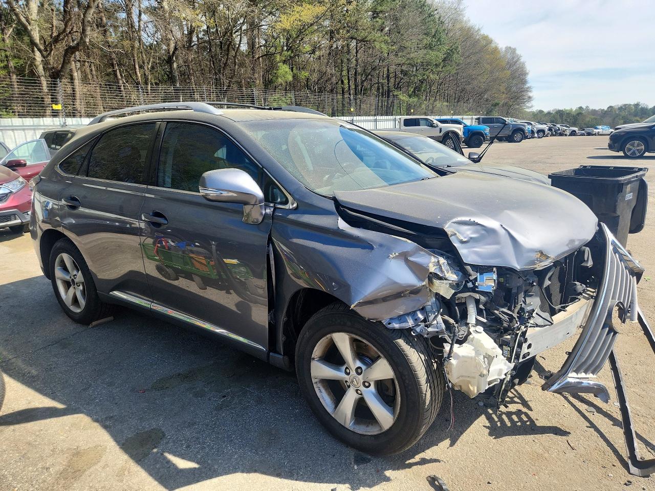 2015 Lexus Rx 350 Base Серый vin: 2T2ZK1BA1FC182170