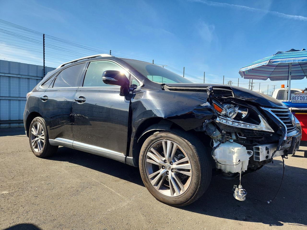 2015 Lexus Rx 350 Base Черный vin: 2T2ZK1BA1FC183609