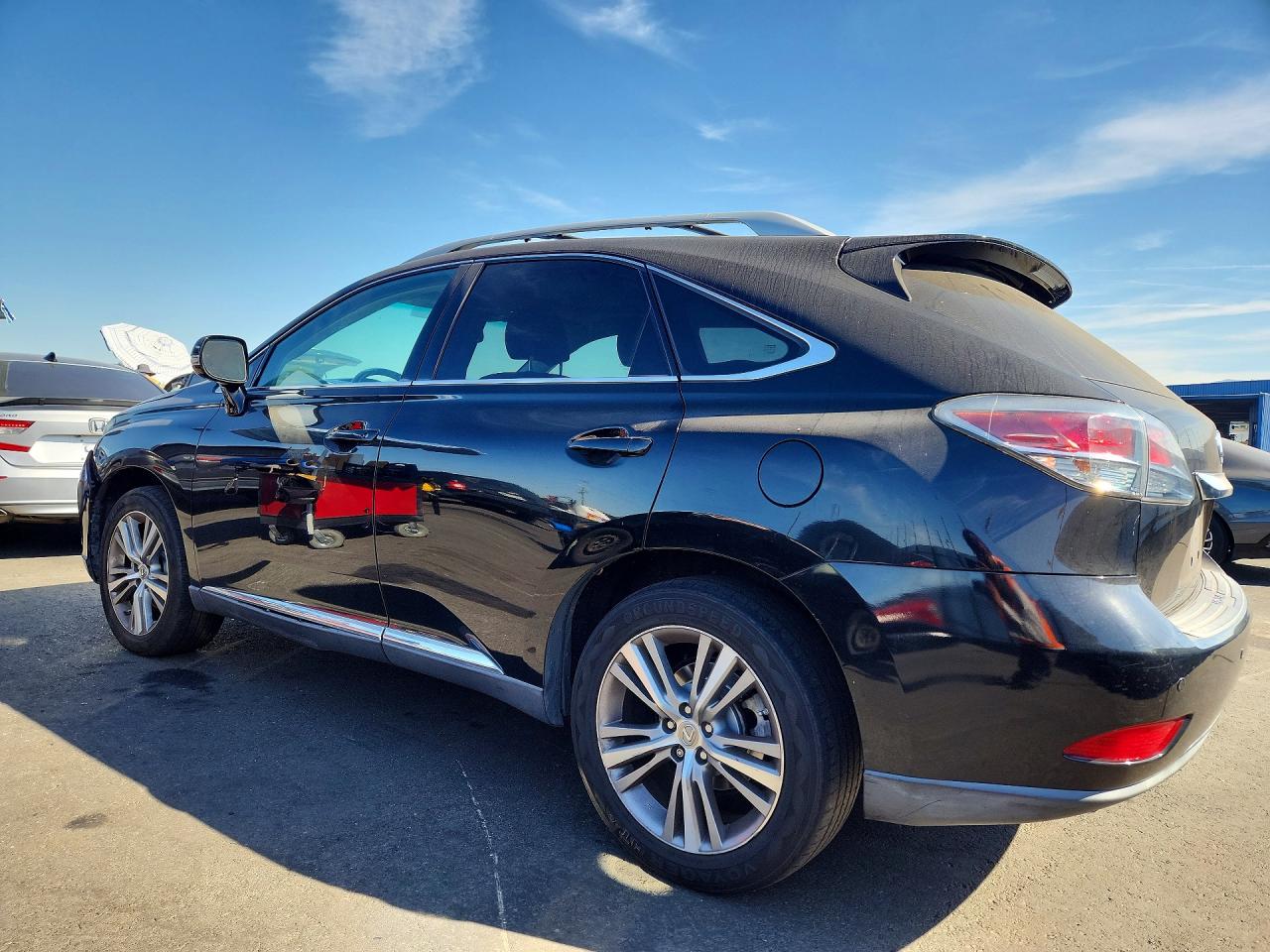 2015 Lexus Rx 350 Base Черный vin: 2T2ZK1BA1FC183609
