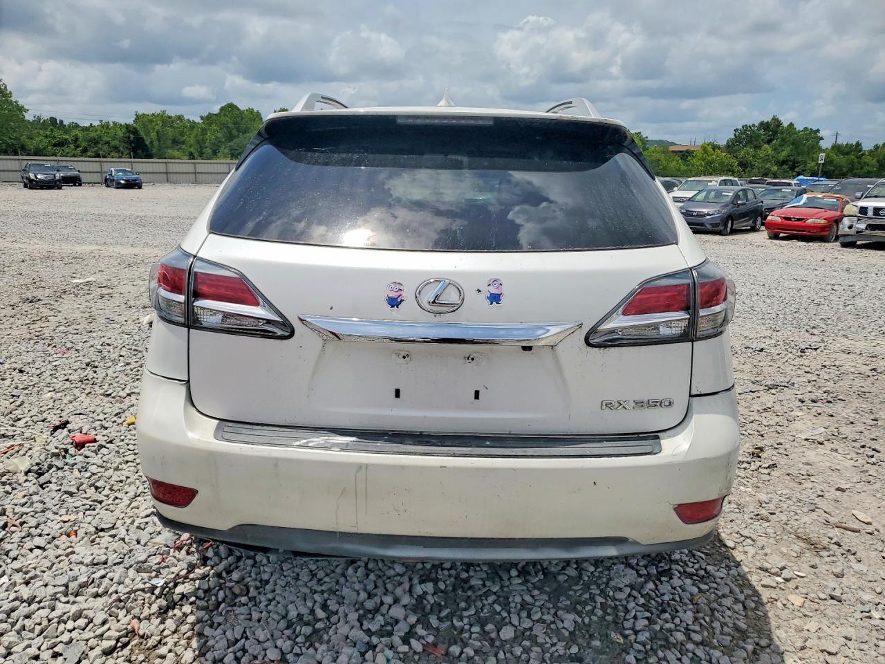 2015 Lexus Rx 350 Base White vin: 2T2ZK1BA1FC186283