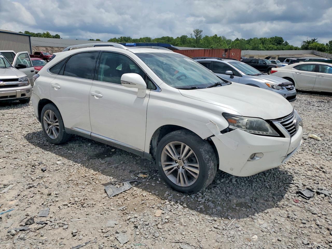 2015 Lexus Rx 350 Base White vin: 2T2ZK1BA1FC186283