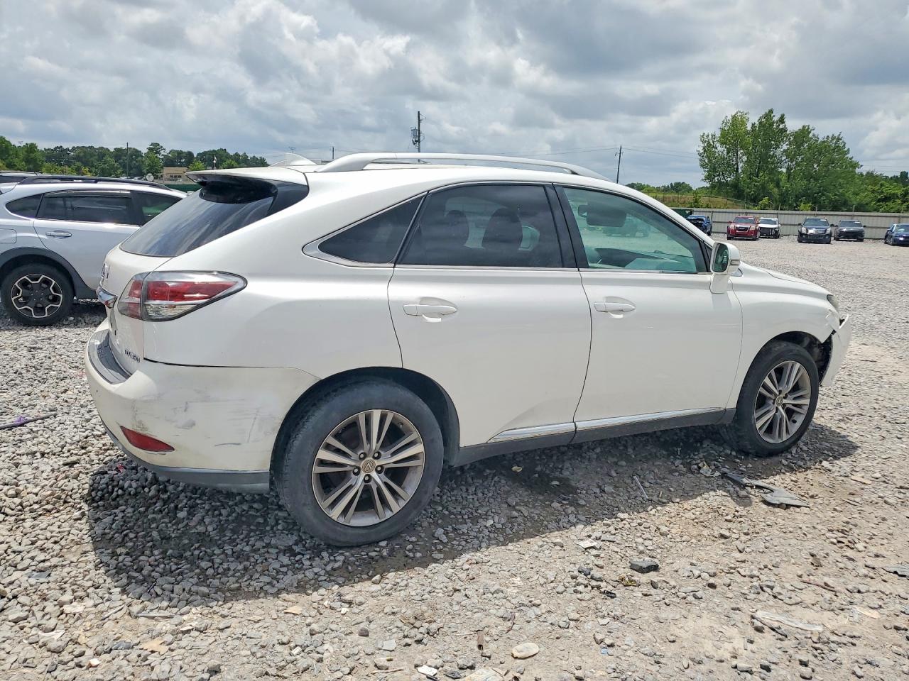 2015 Lexus Rx 350 Base White vin: 2T2ZK1BA1FC186283