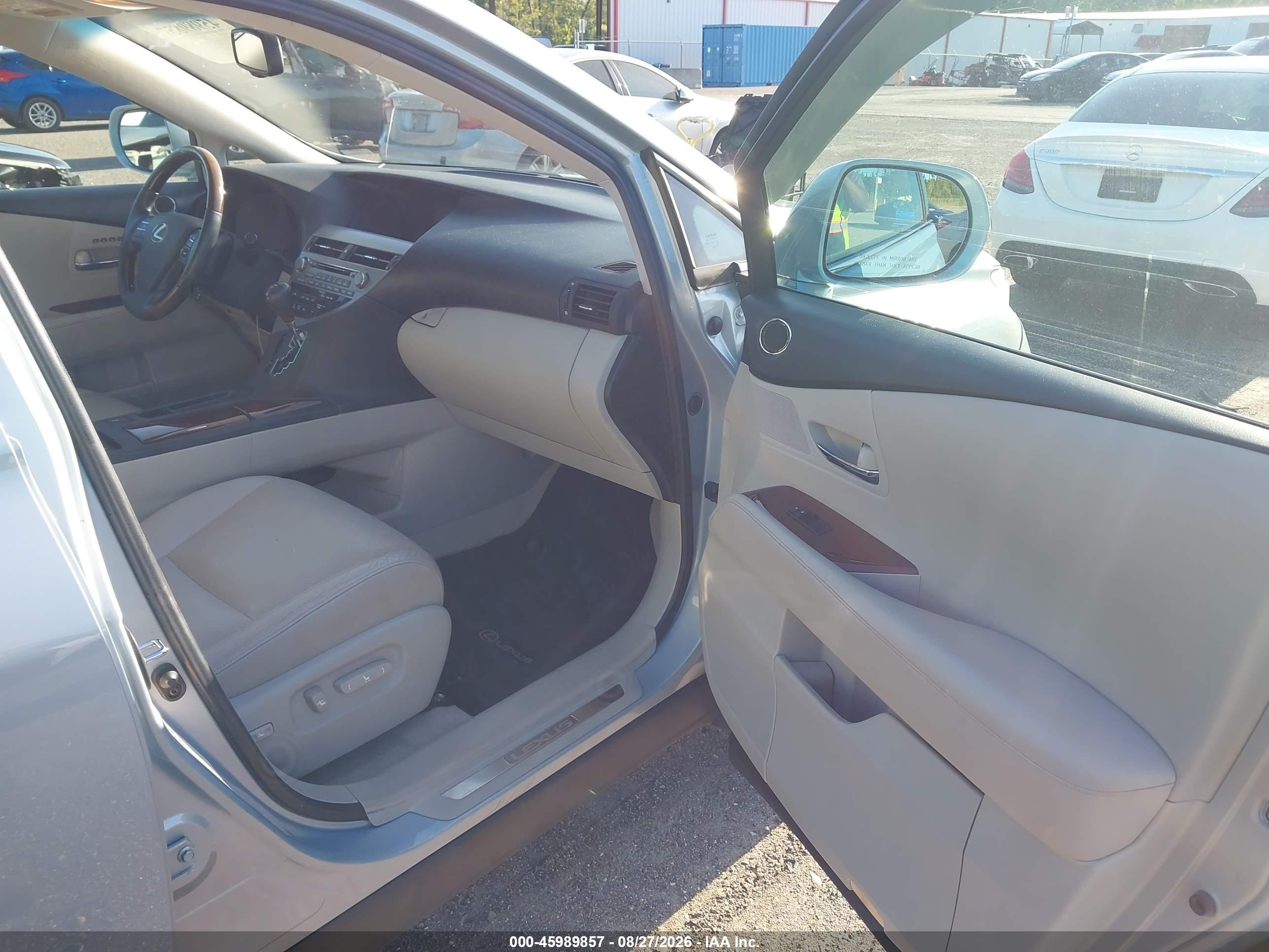 2010 Lexus Rx 350 Light Blue vin: 2T2ZK1BA2AC004311