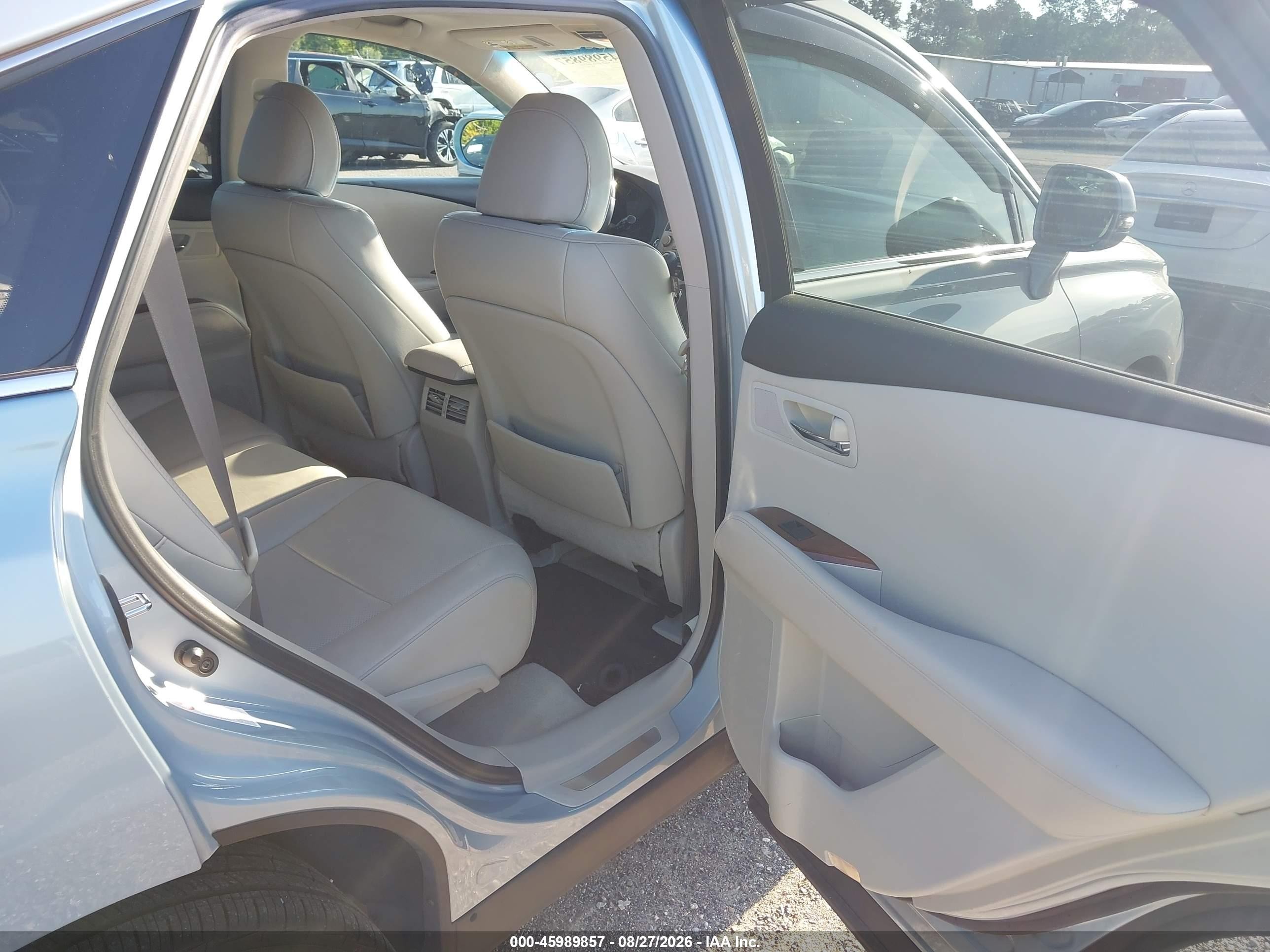 2010 Lexus Rx 350 Light Blue vin: 2T2ZK1BA2AC004311