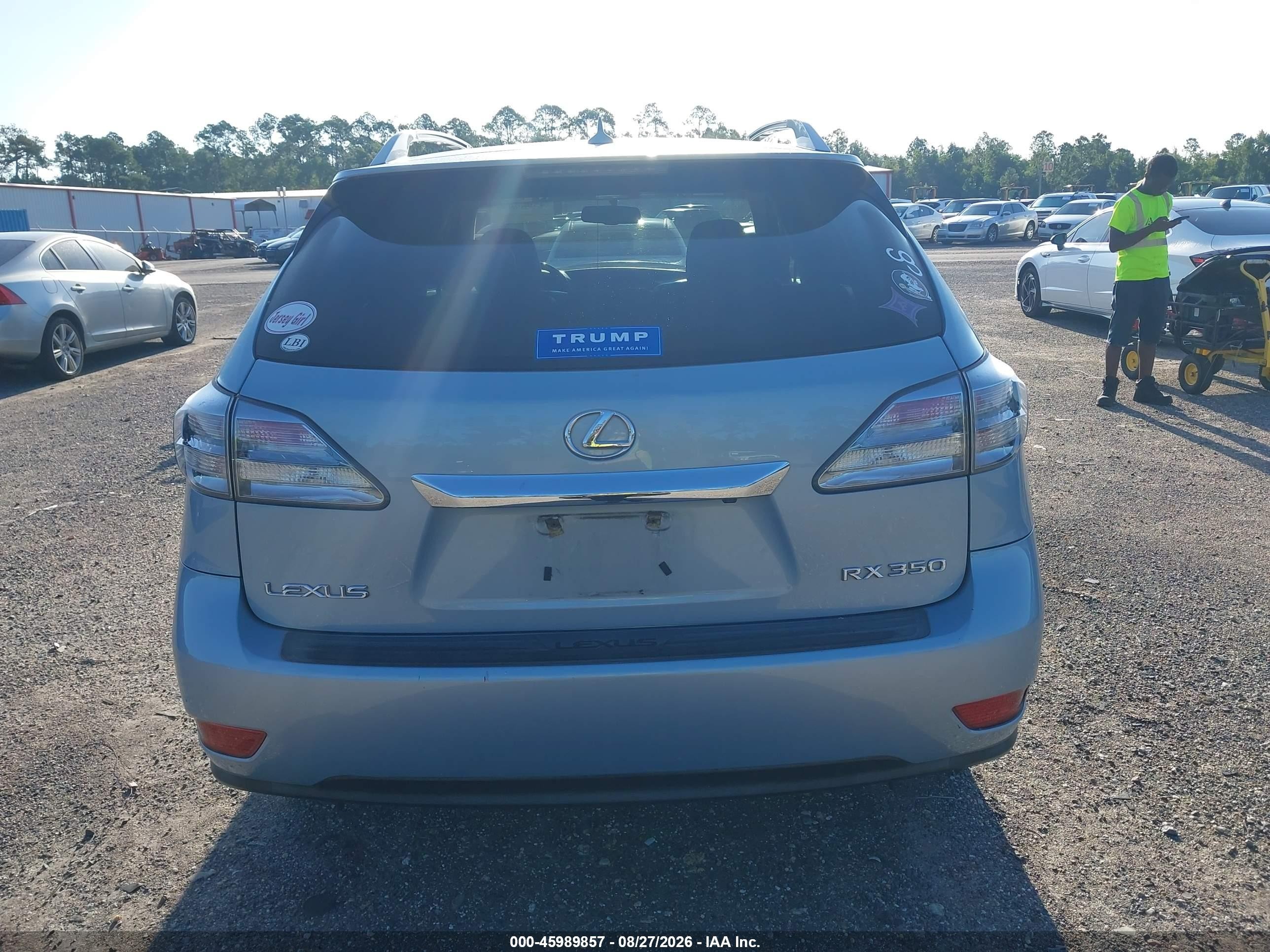 2010 Lexus Rx 350 Light Blue vin: 2T2ZK1BA2AC004311