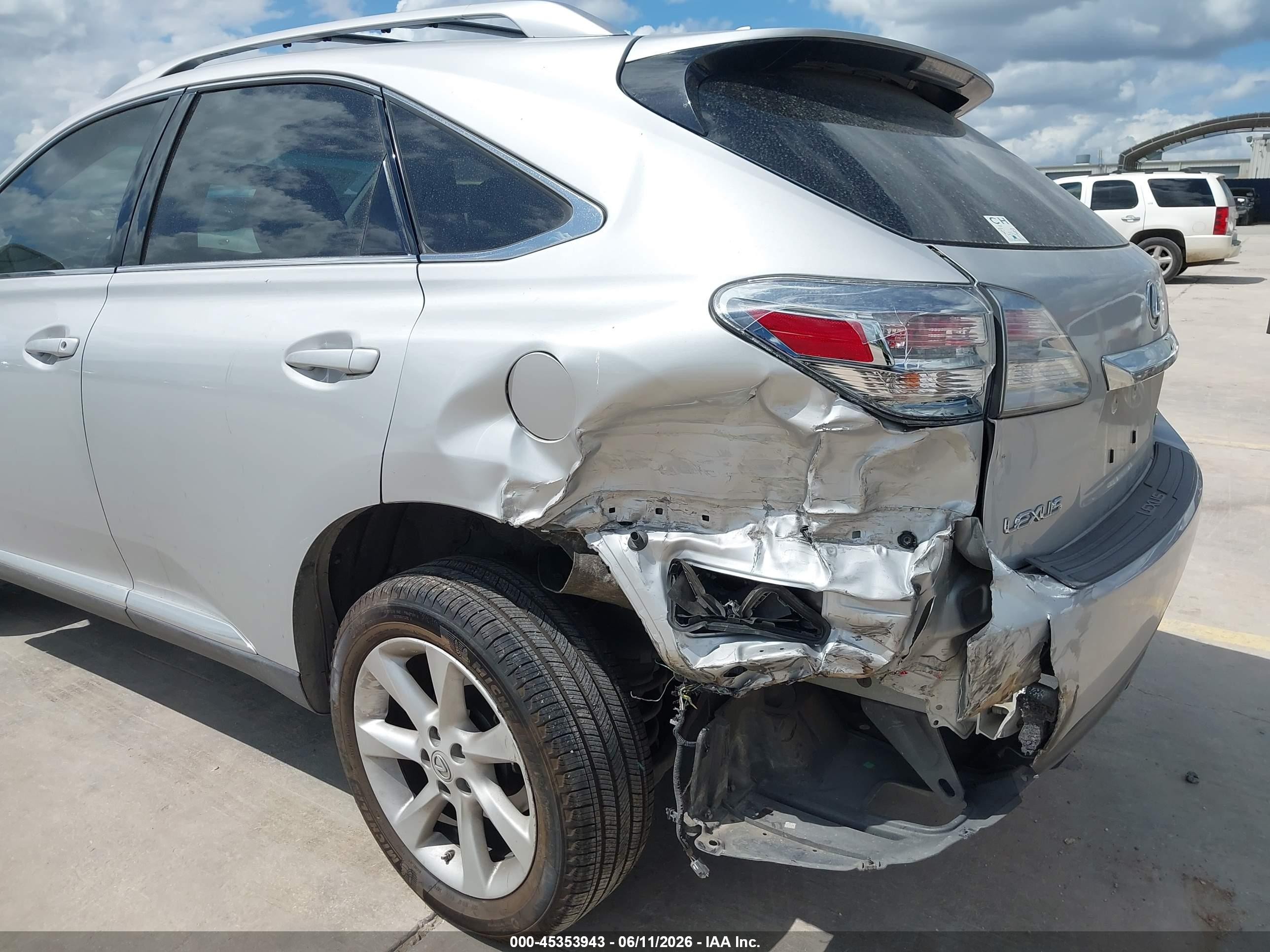 2010 Lexus Rx 350   Silver vin: 2T2ZK1BA2AC004518